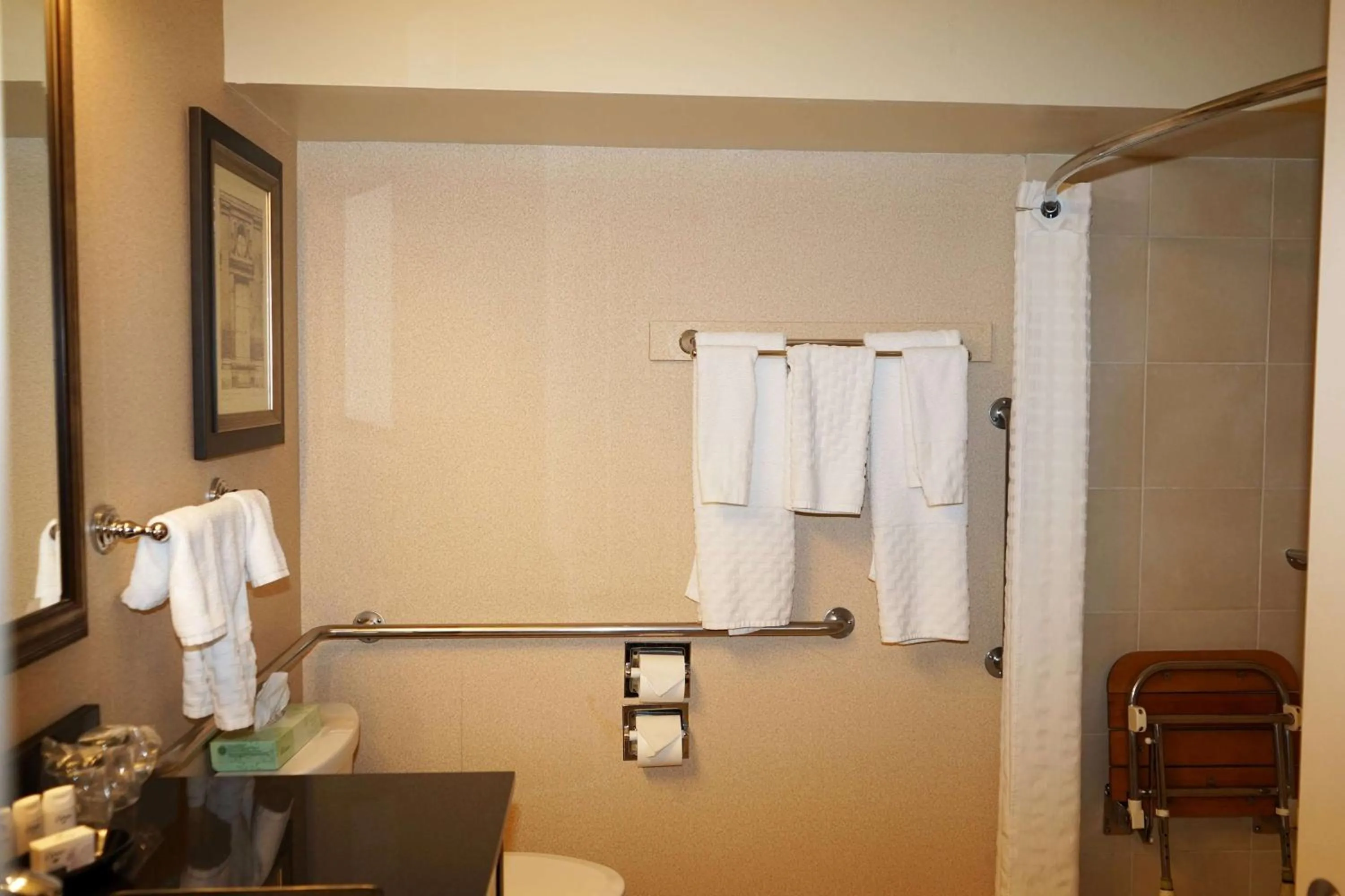 Shower in Wingate by Wyndham Bellingham Heritage Inn