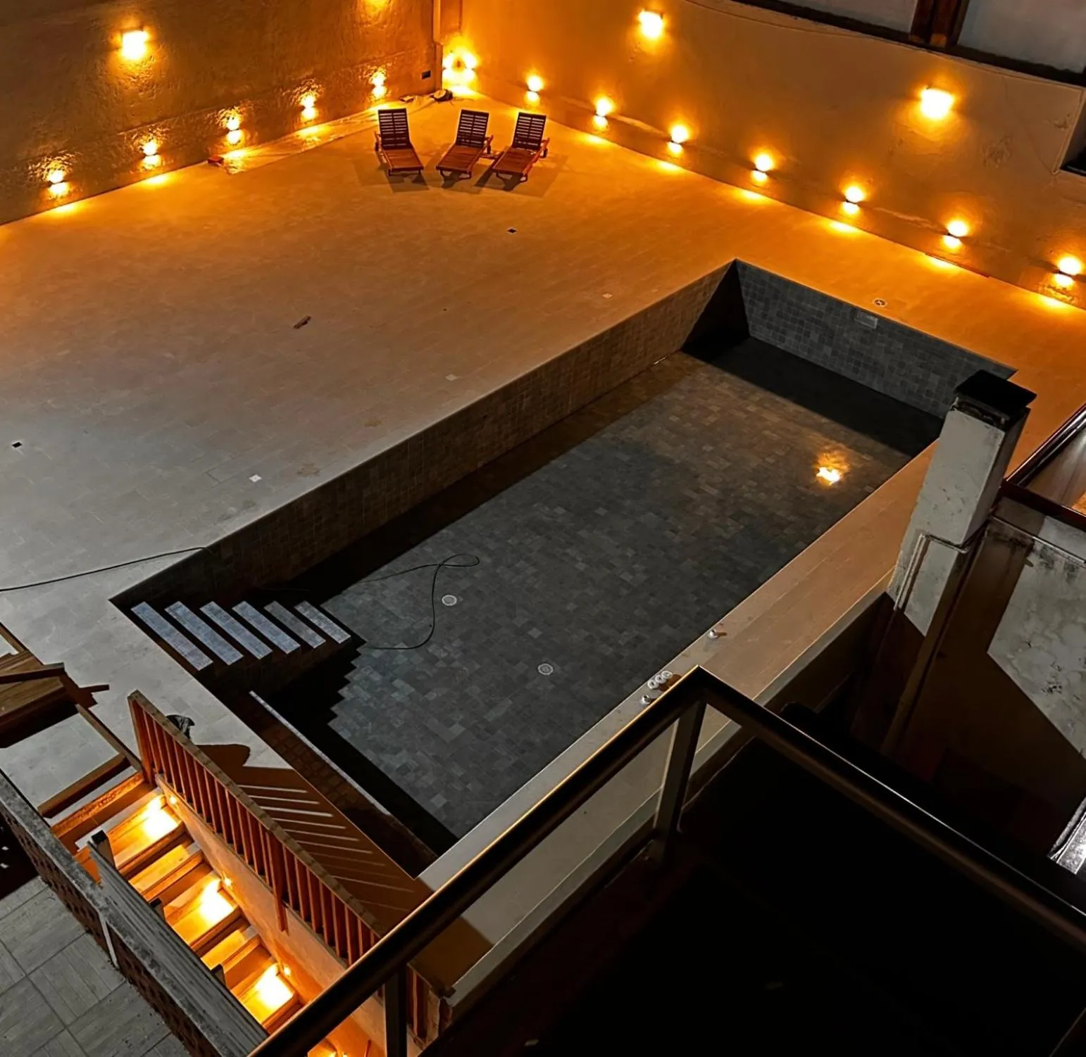 Swimming pool in Hotel Florinda