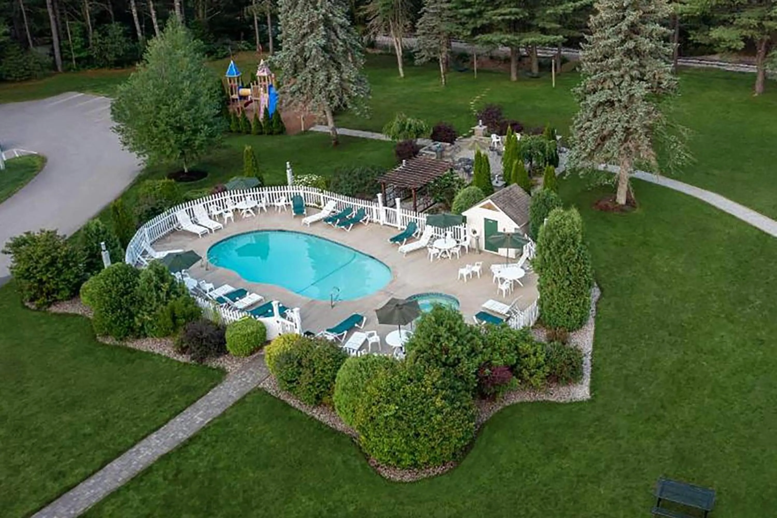 Pool view in Golden Gables Inn Dazzler Select by Wyndham