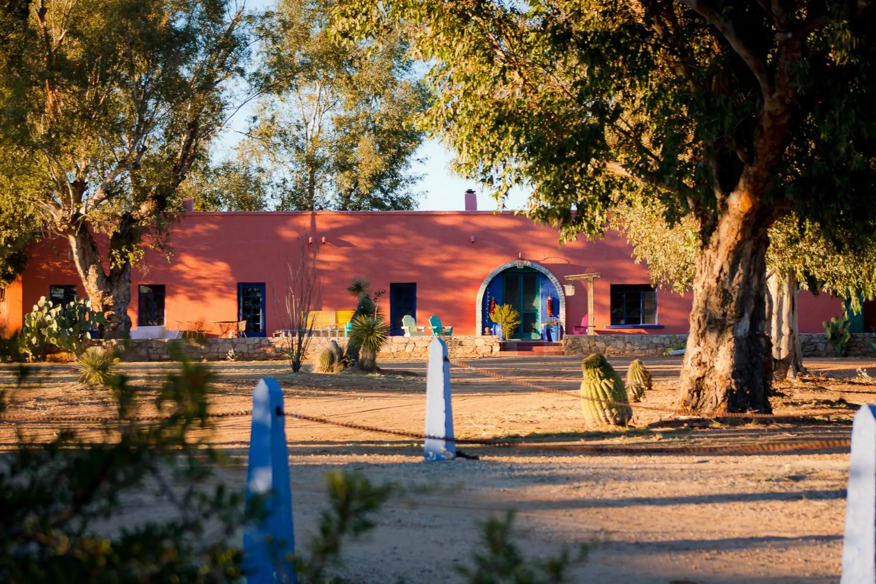 Facade/entrance in Rancho de la Osa Guest Ranch
