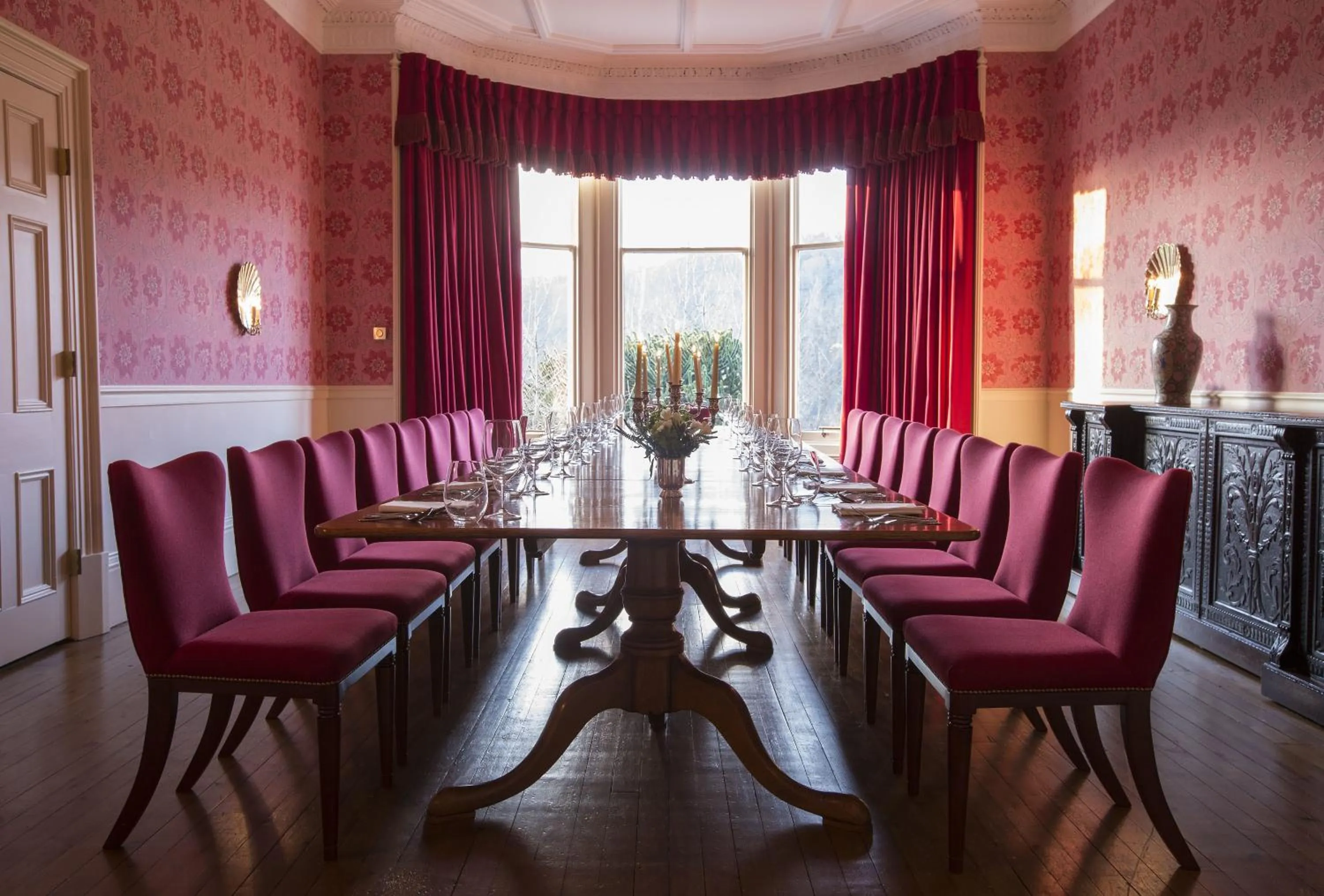 Dining area in Craigellachie Hotel of Speyside