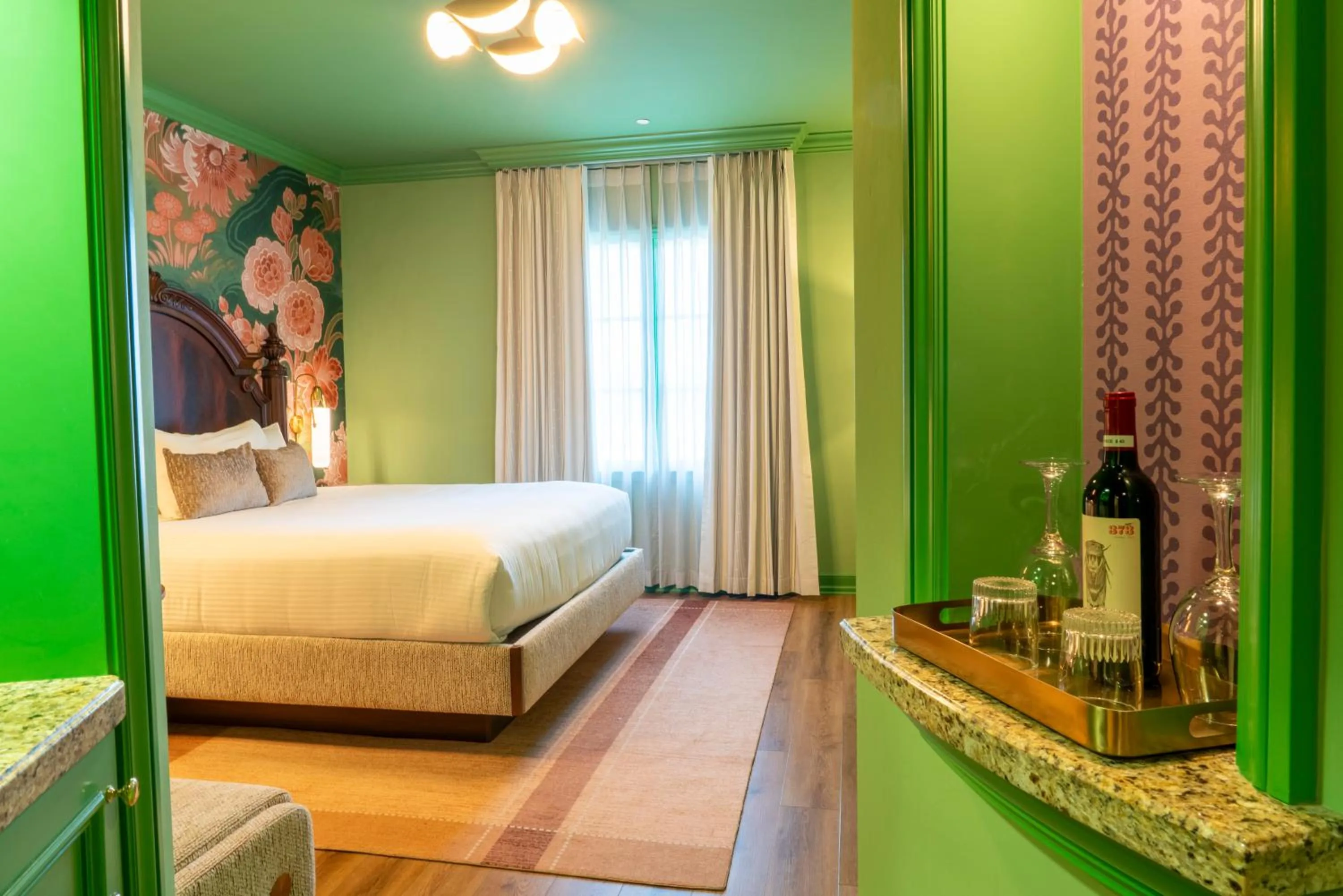 Bed in Carlton Hotel