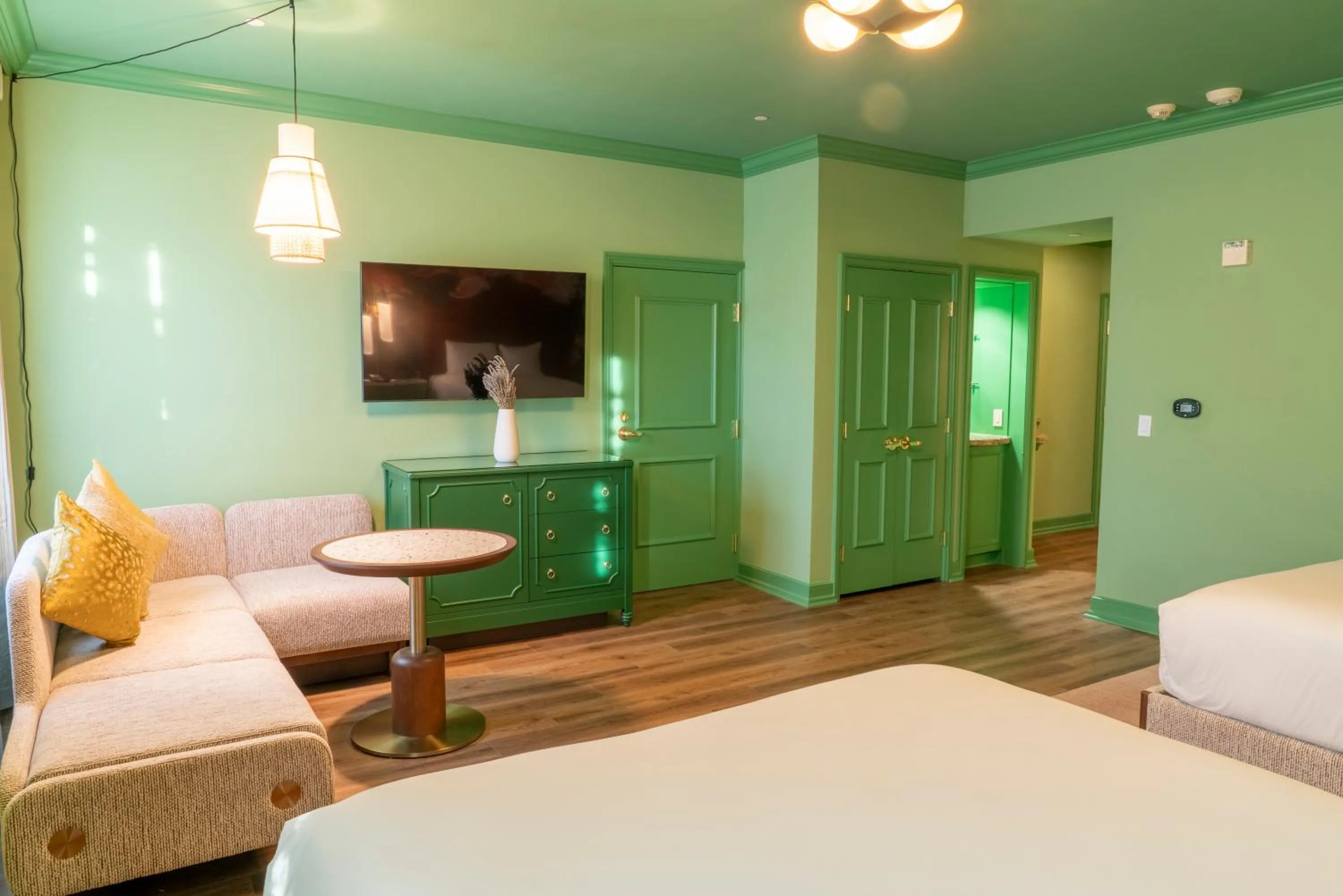 Bed in Carlton Hotel