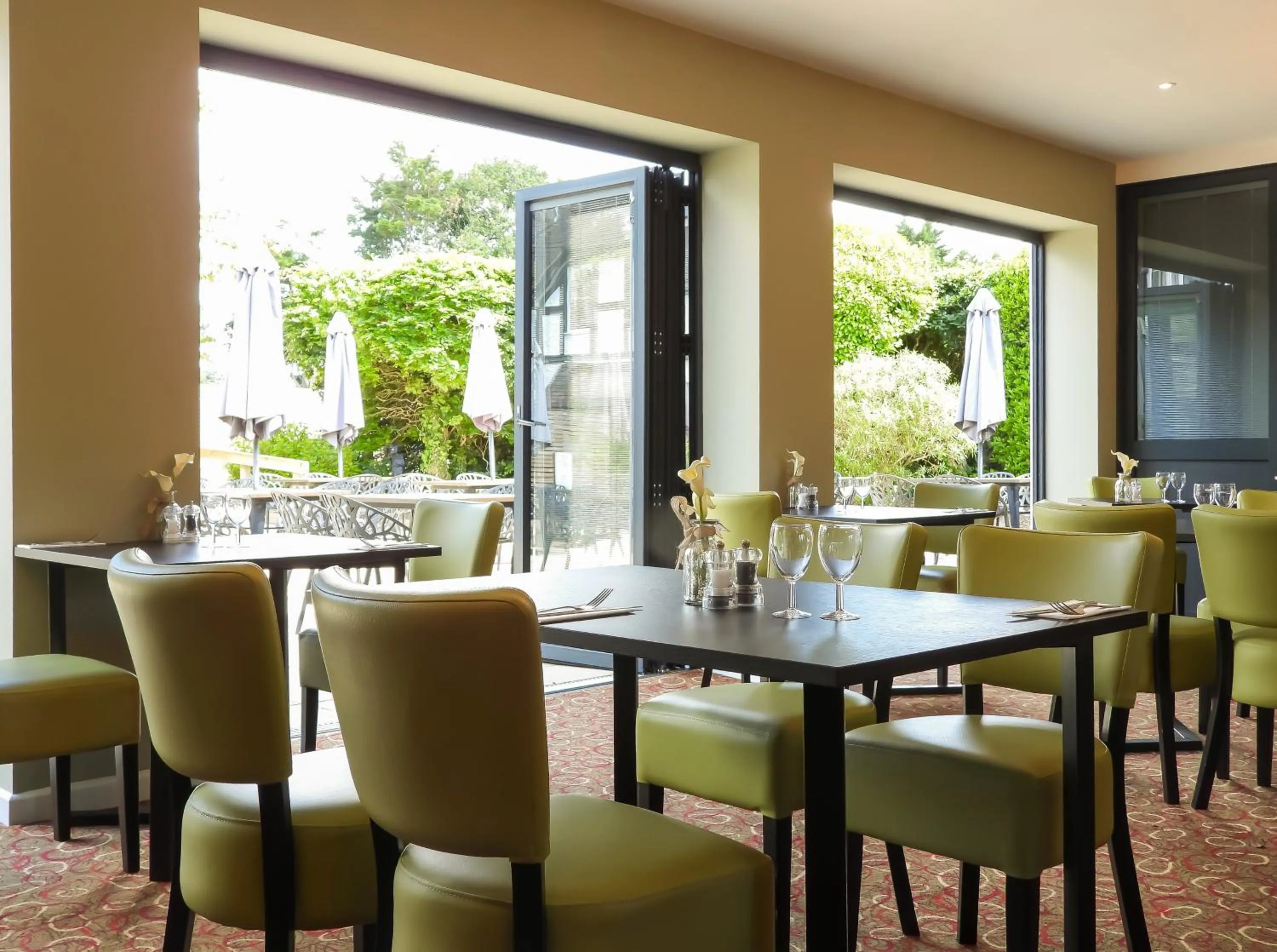 Restaurant/places to eat in South Lawn Hotel