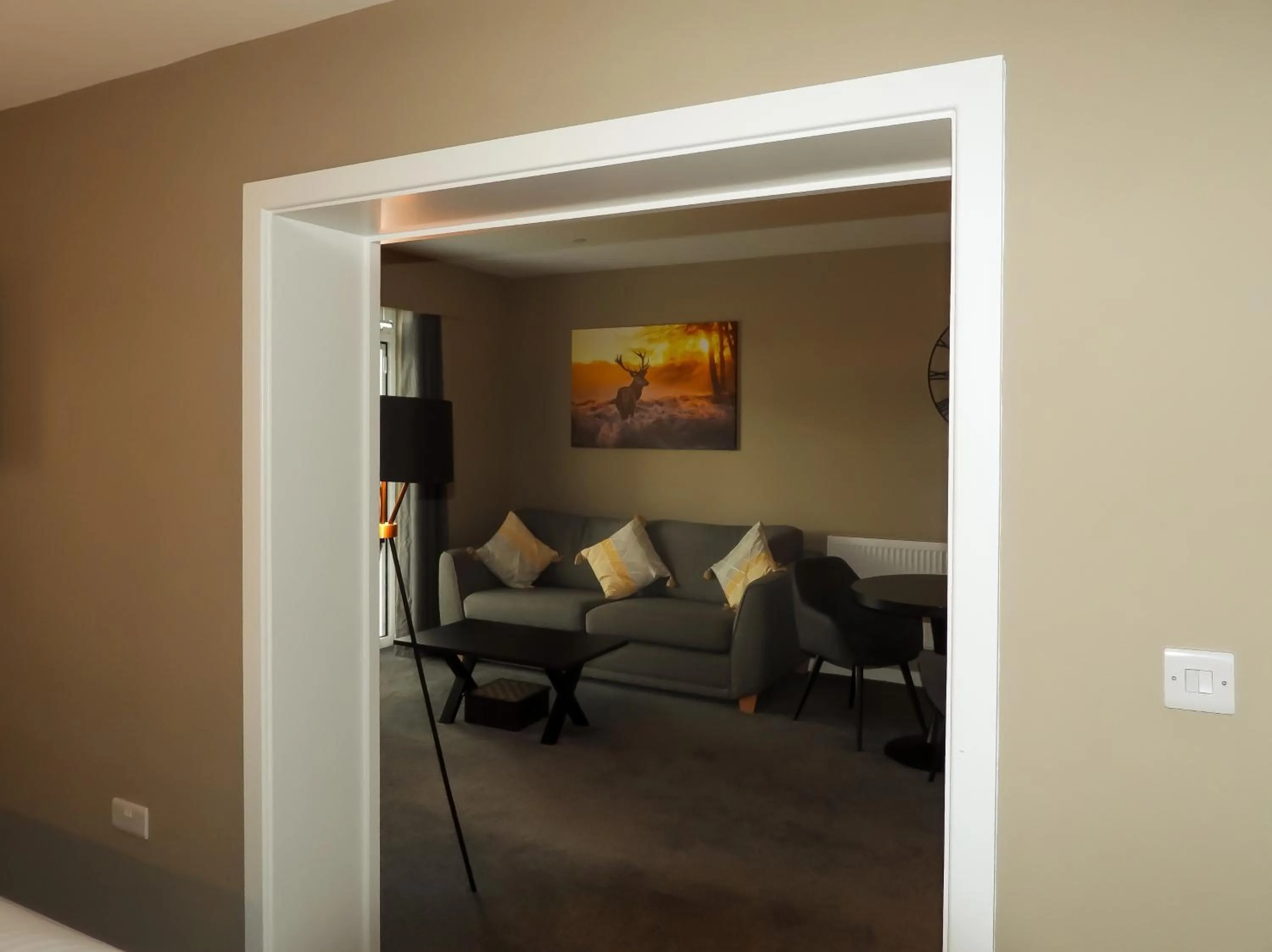 Living room in South Lawn Hotel