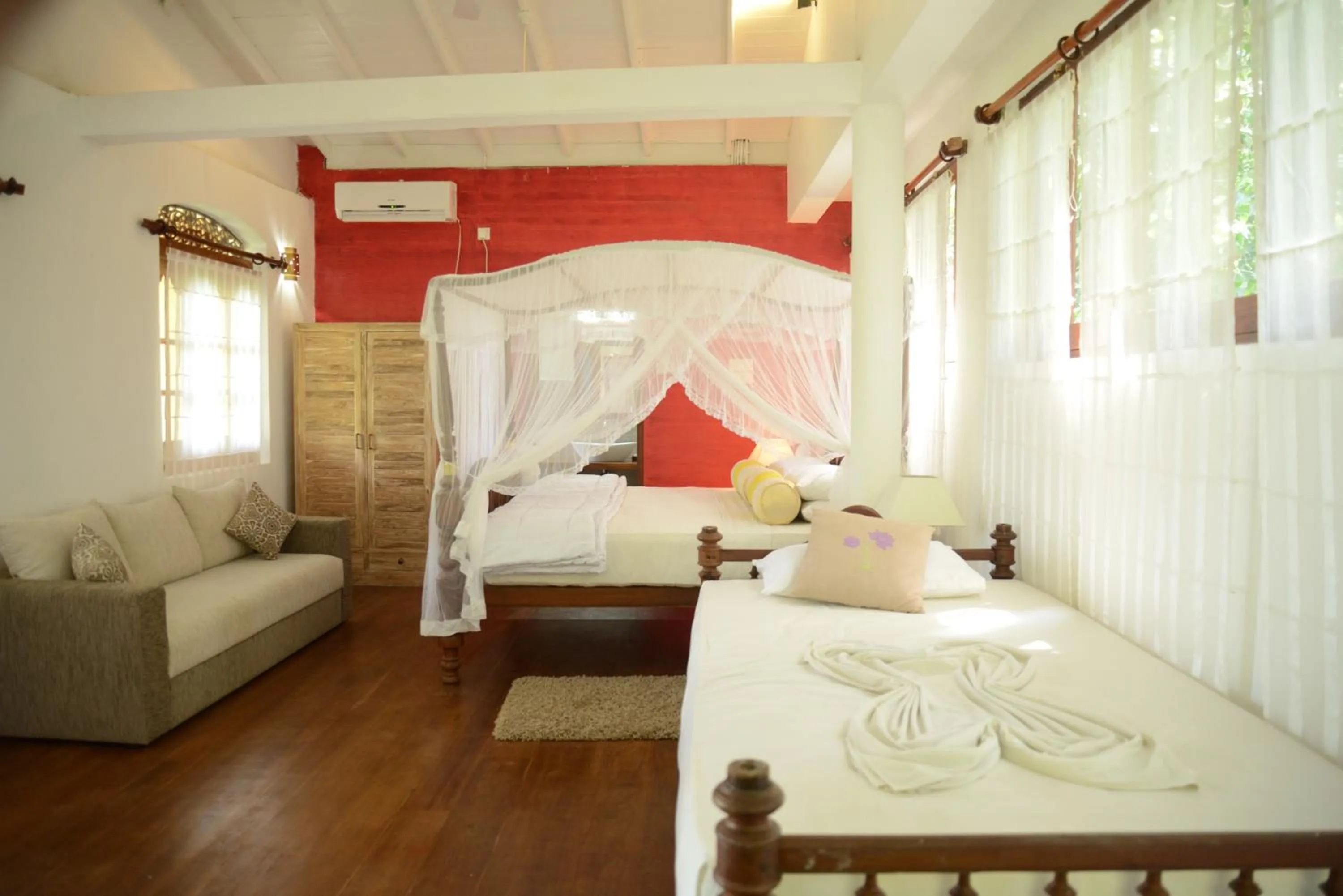 Bed in Thambapanni Retreat