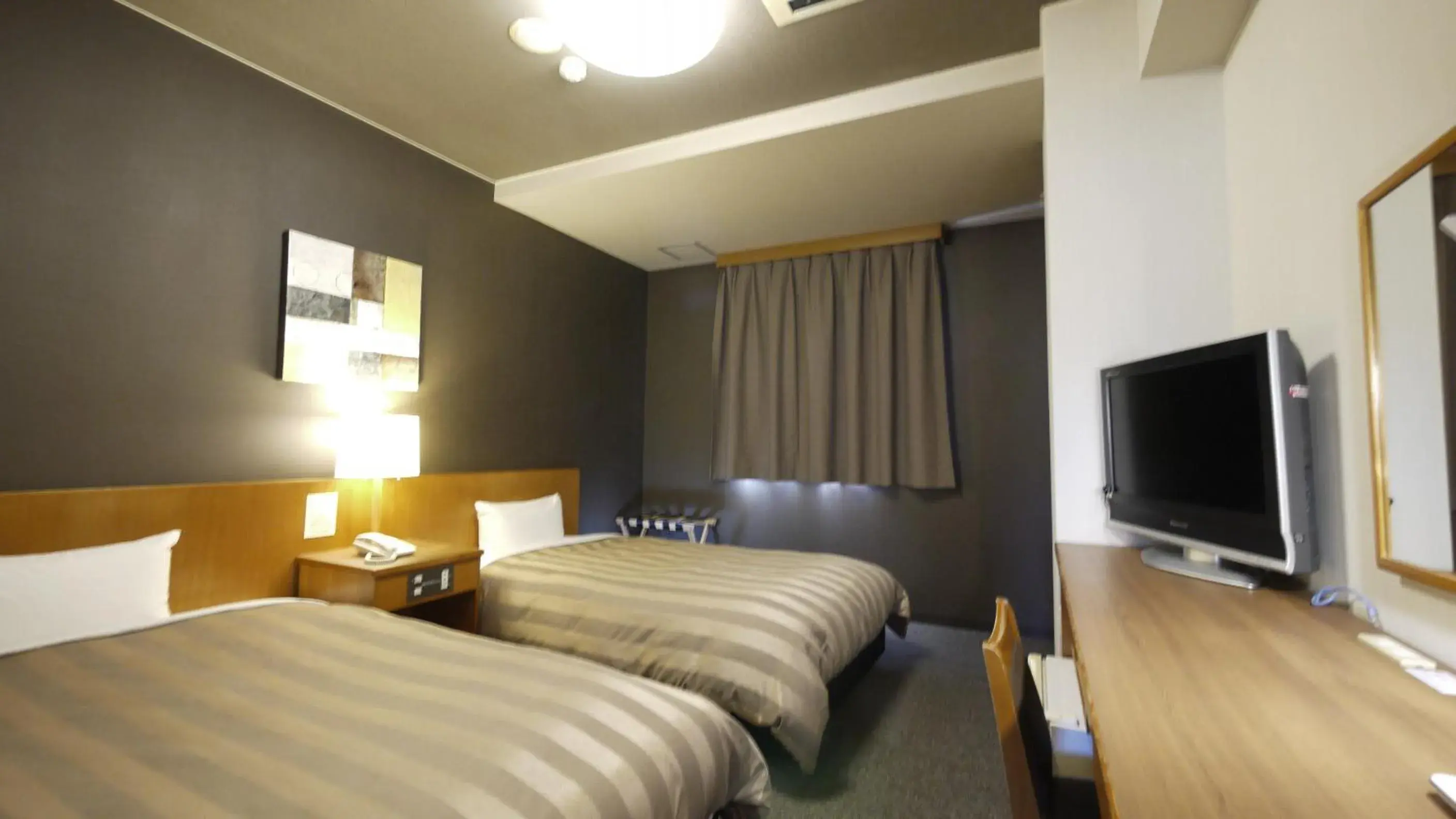 Twin Room - Non Smoking in Hotel Route-Inn Shin Gotemba Inter -Kokudo 246 gou- Twin Room - Non Smoking in Hotel Route-Inn Shin Gotemba Inter -Kokudo 246 gou-