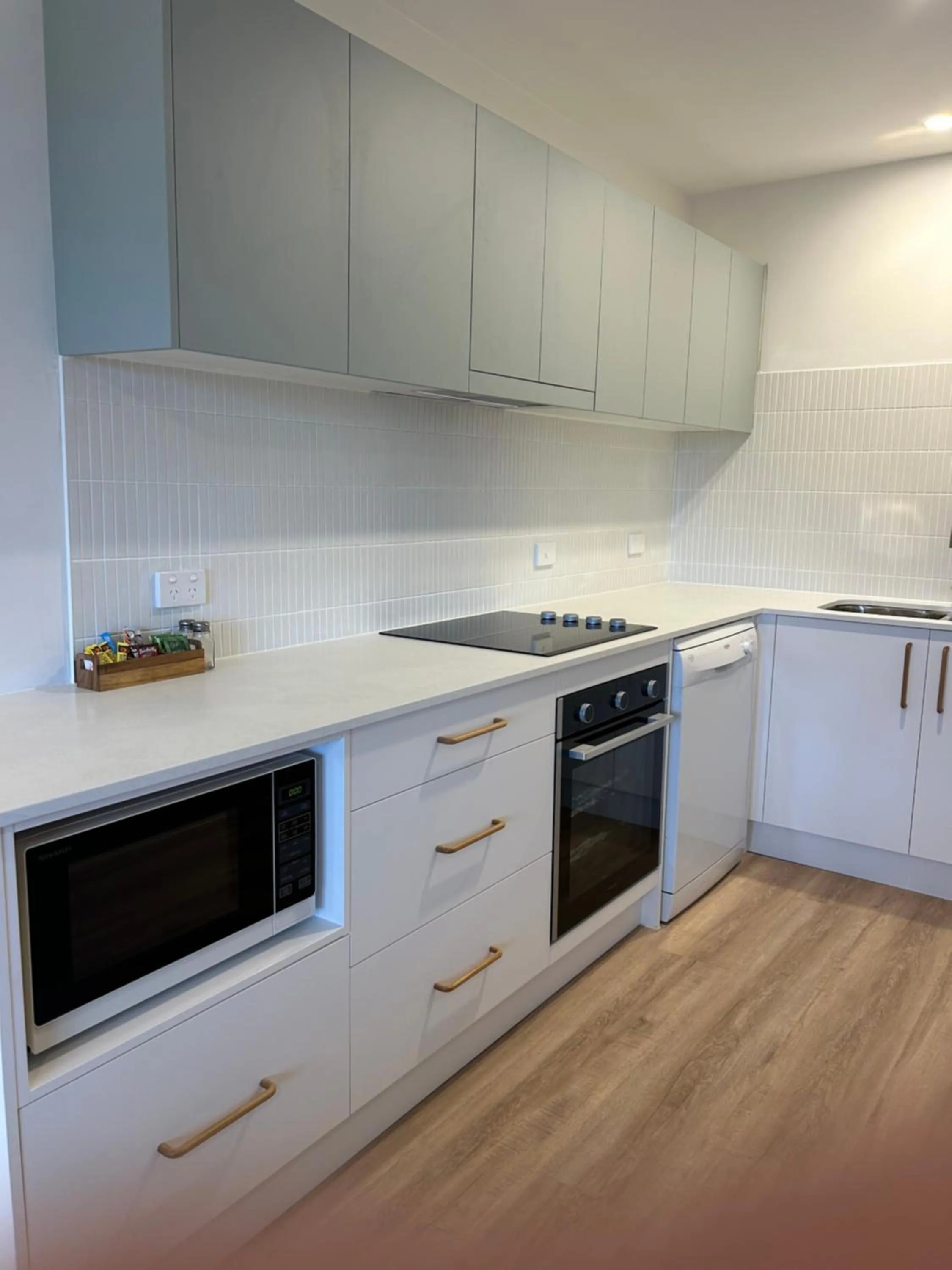 Kitchen or kitchenette in Bella Mare Coolangatta Beachside Apartments