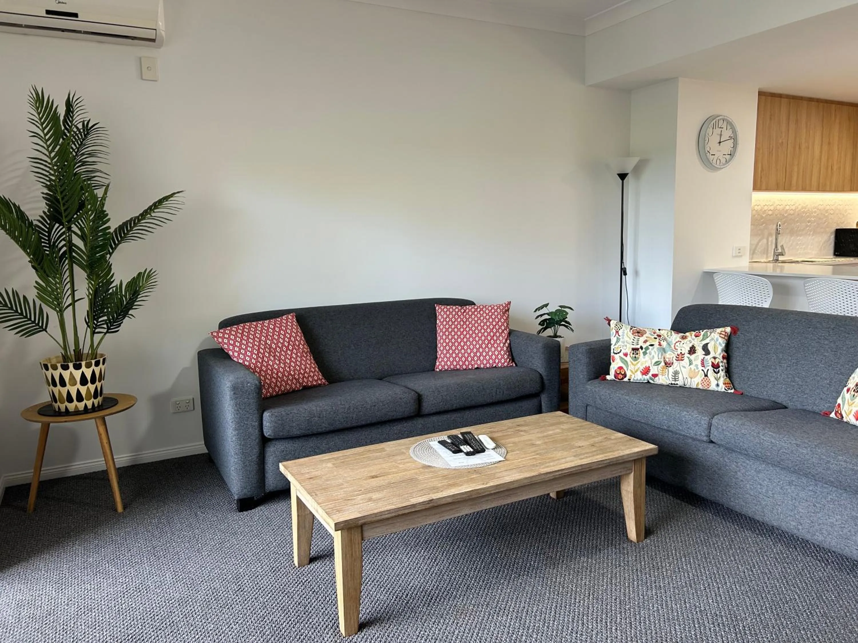 Living room in Bella Mare Coolangatta Beachside Apartments