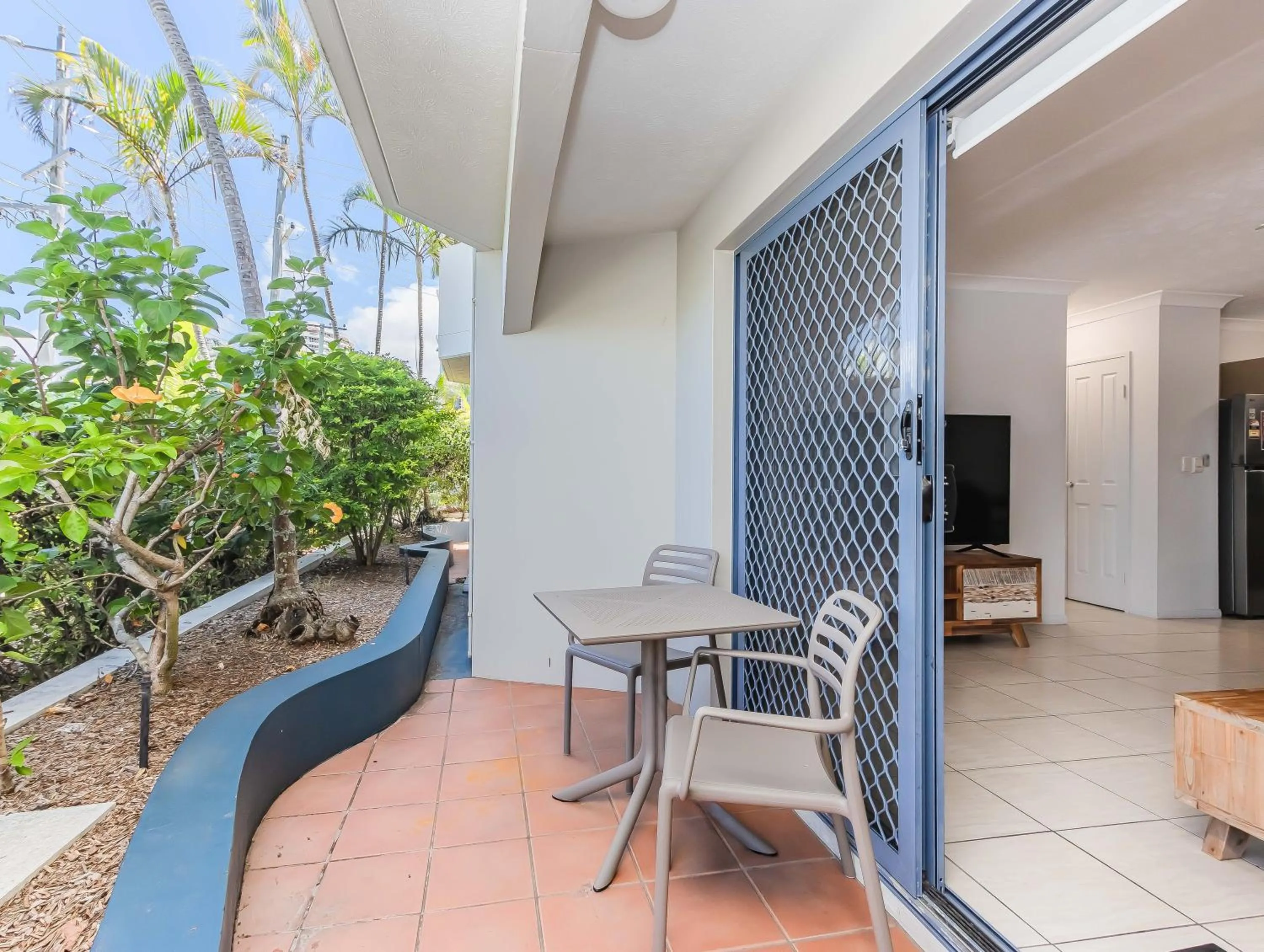 Patio in Bella Mare Coolangatta Beachside Apartments