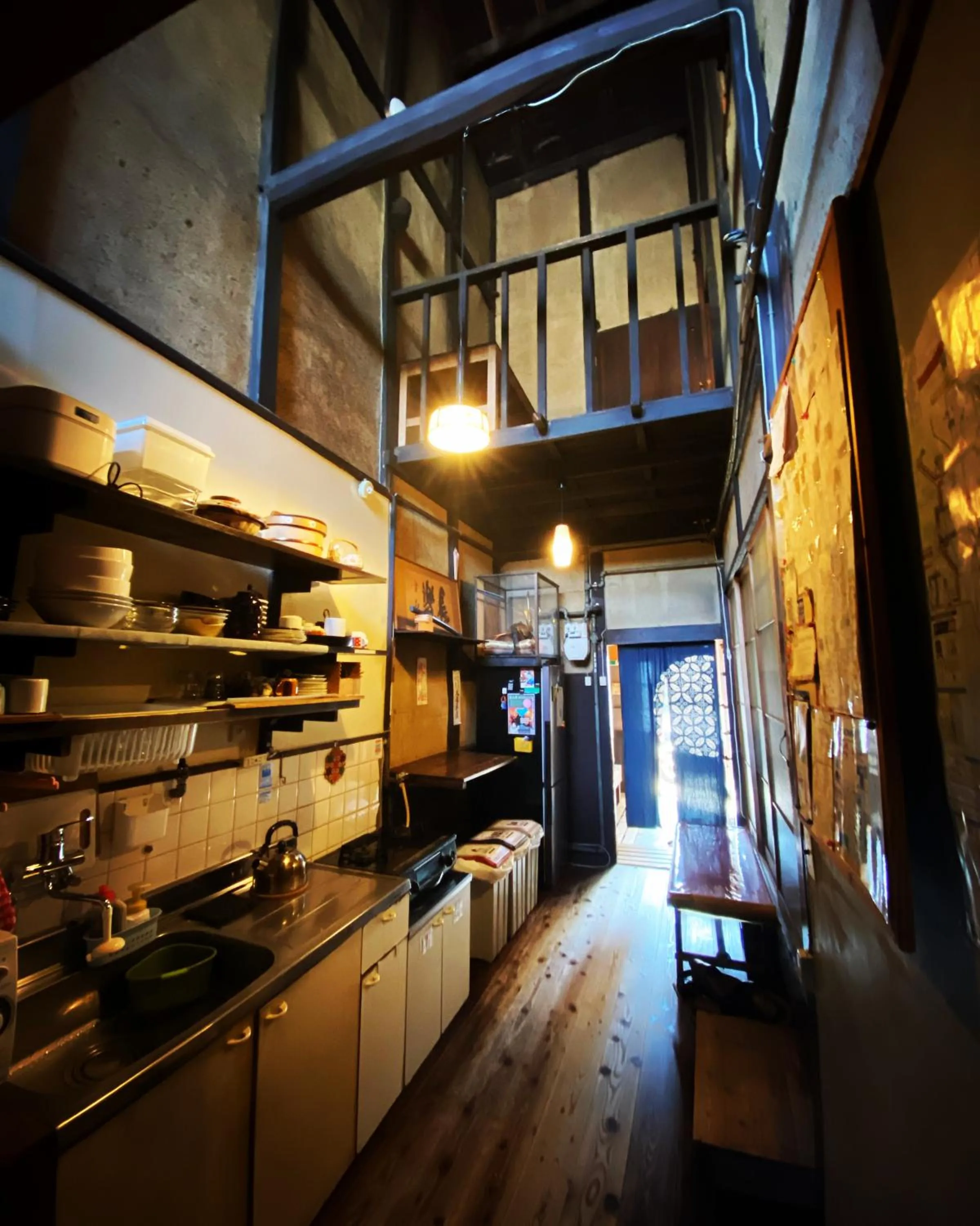 Kitchen or kitchenette in Hostel Mundo