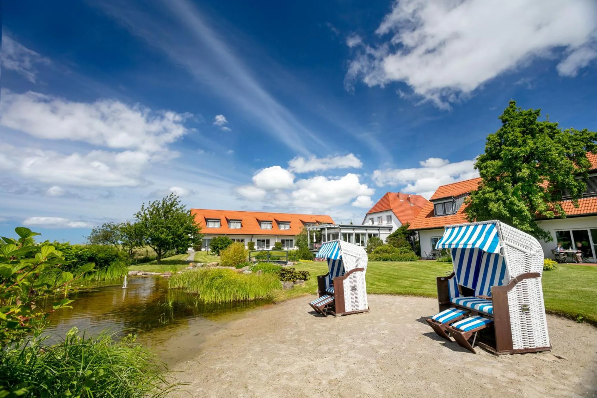 Garden in H.W.S. Hotel Der Wilde Schwan