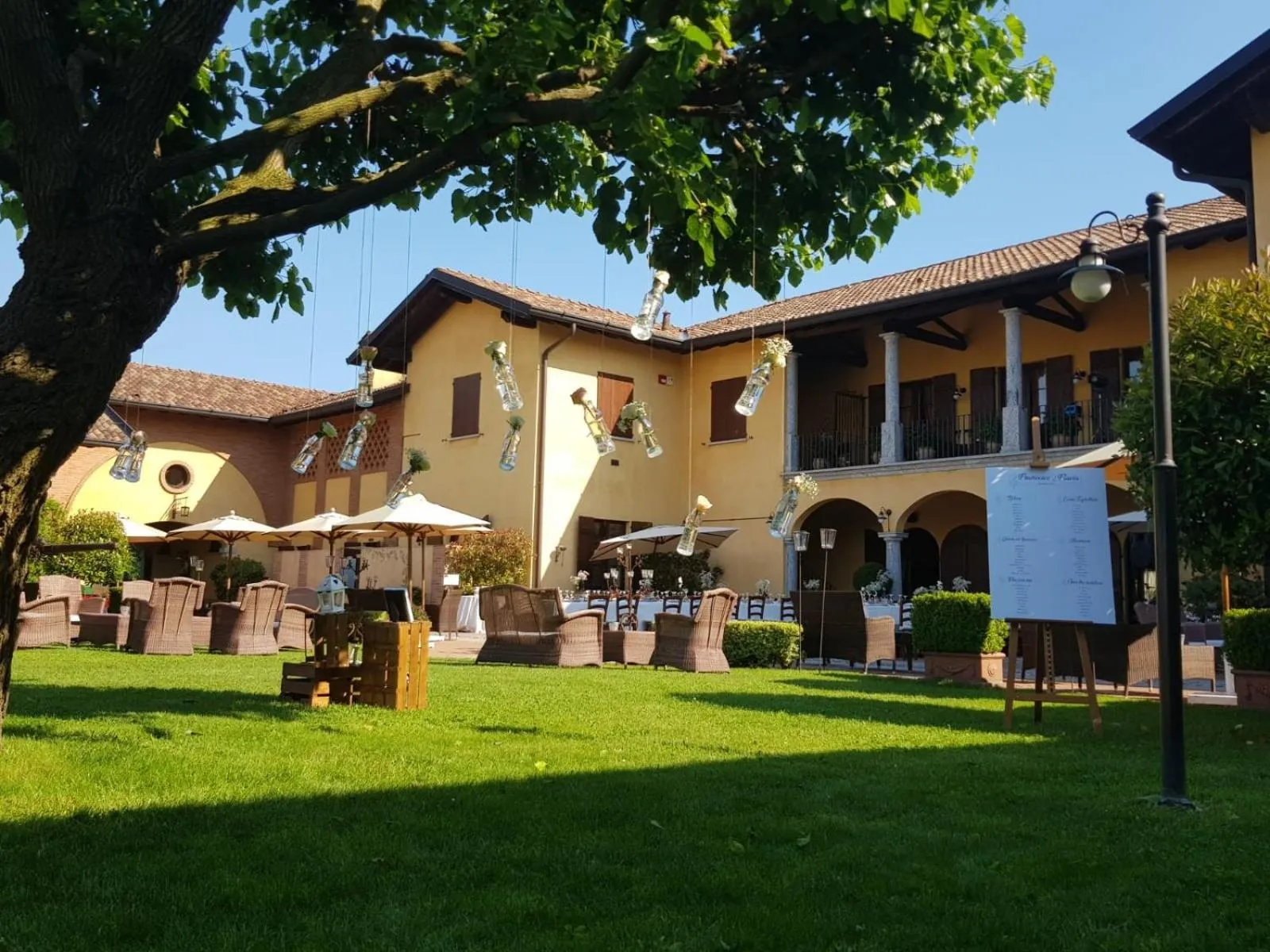 Garden in Agriturismo La Camilla