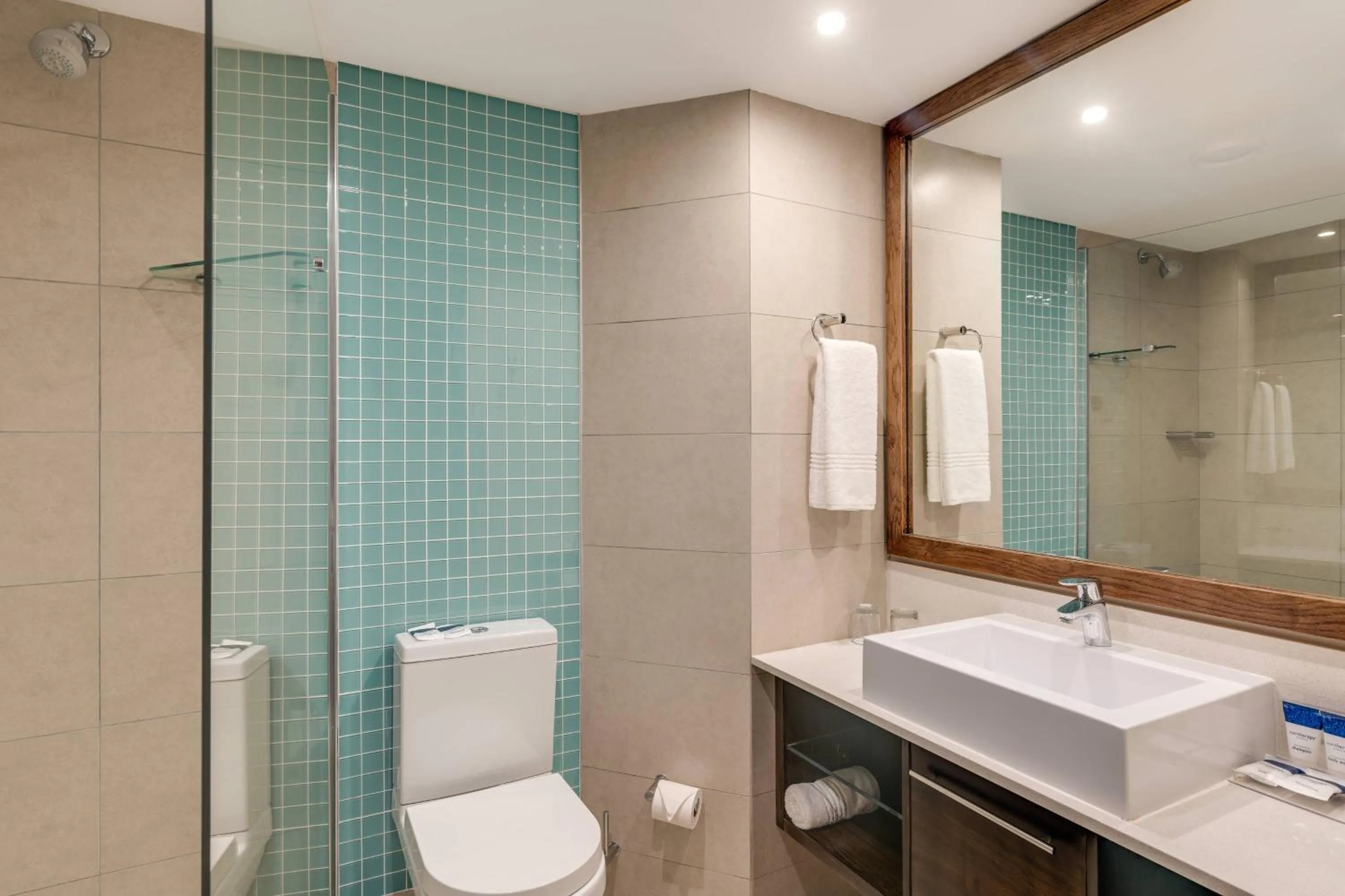 Bathroom in Protea Hotel by Marriott Karridene Beach