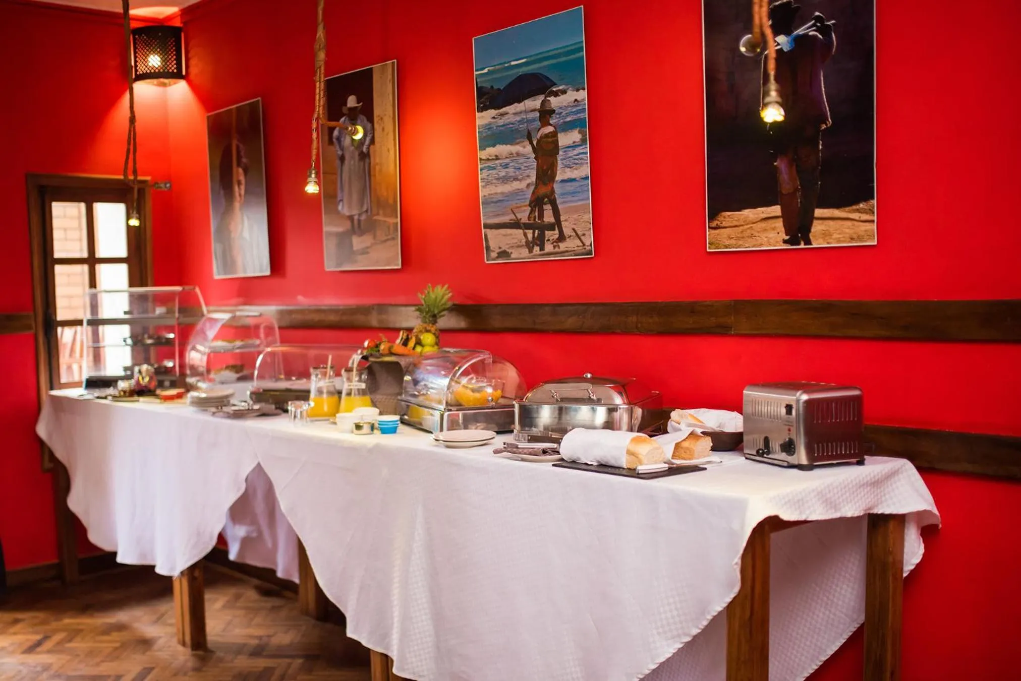 Buffet breakfast in Les 3 Métis