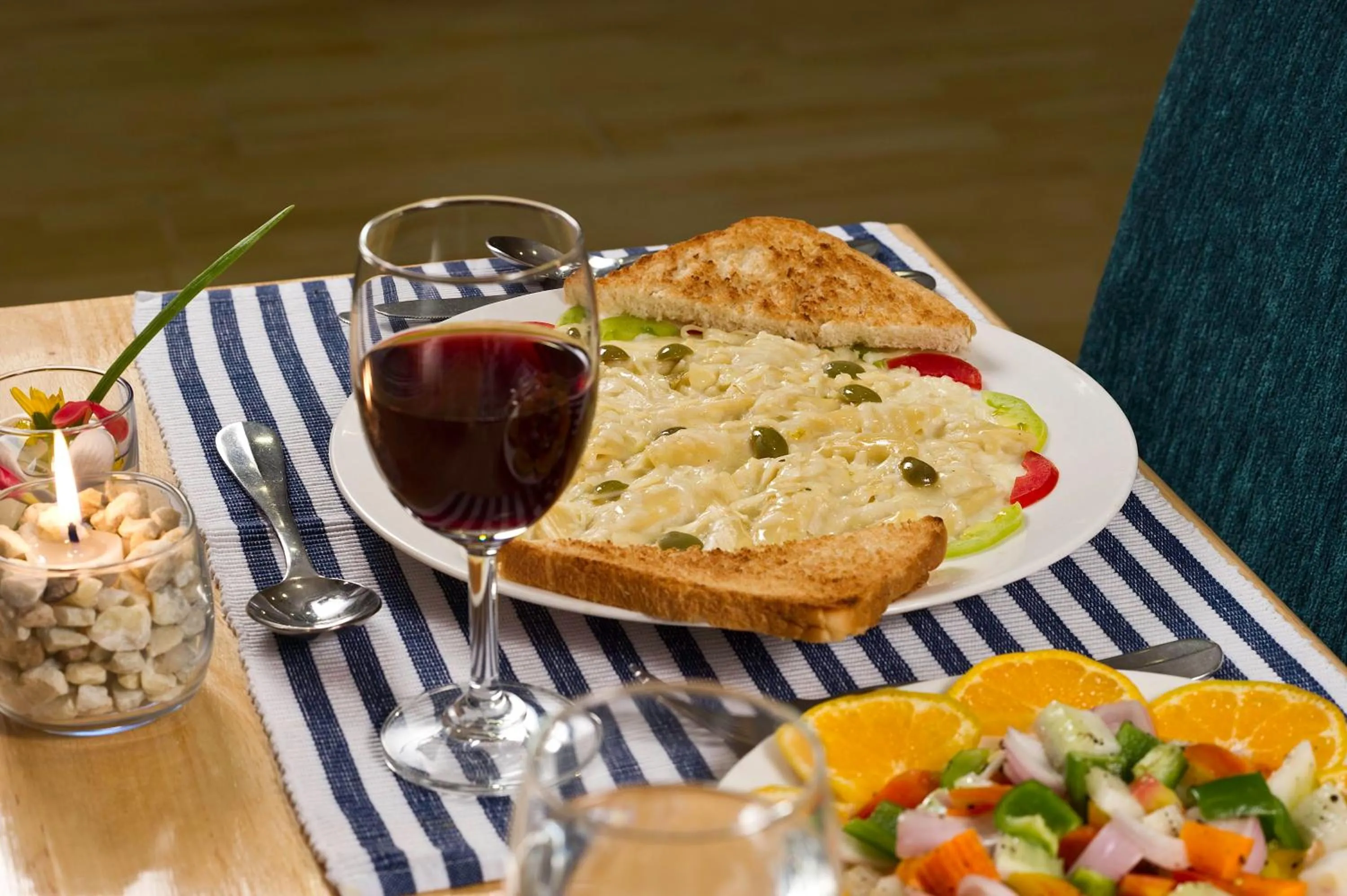 Food close-up in Annai Celestial Resorts