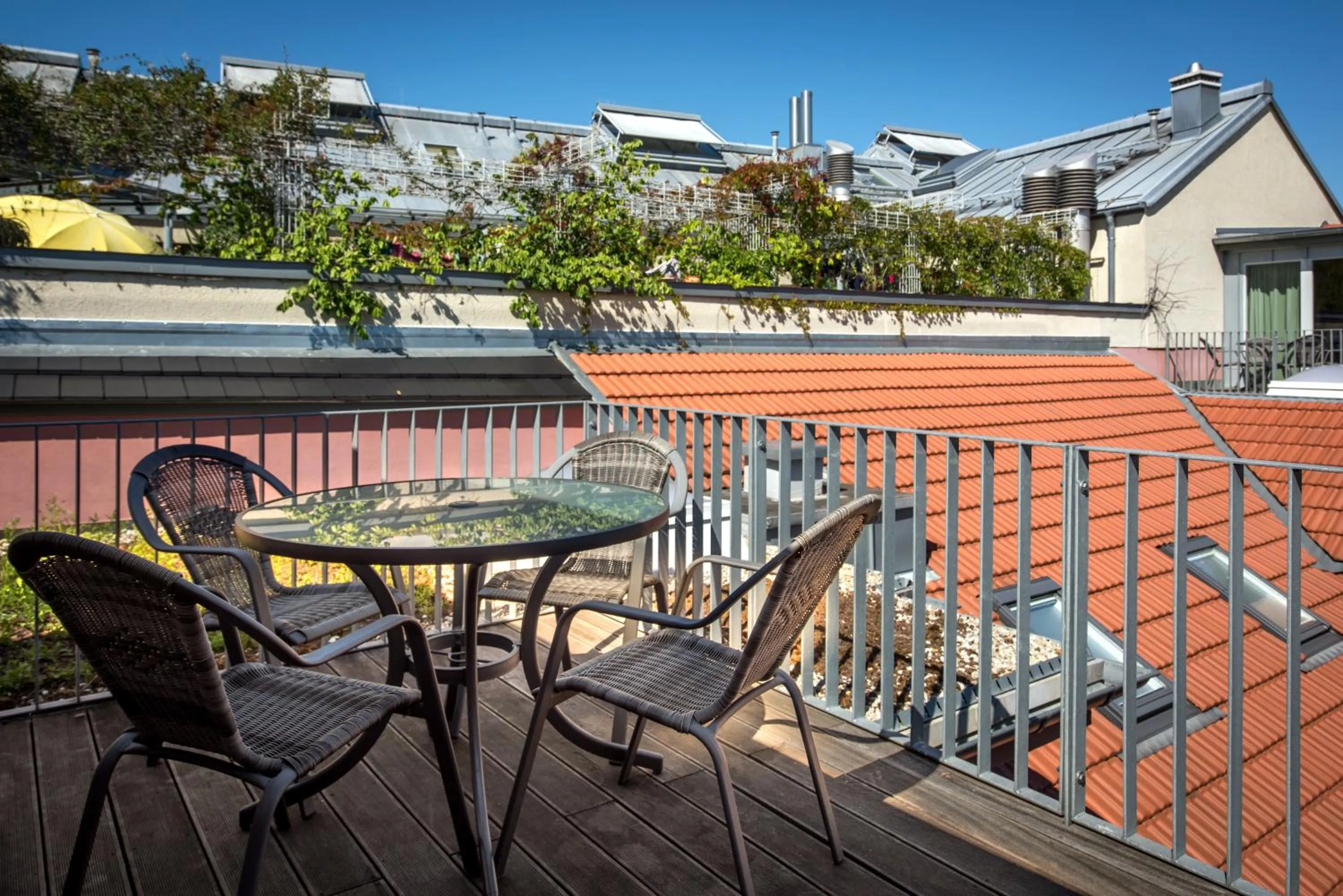 Balcony/Terrace in Hotel am Goethehaus