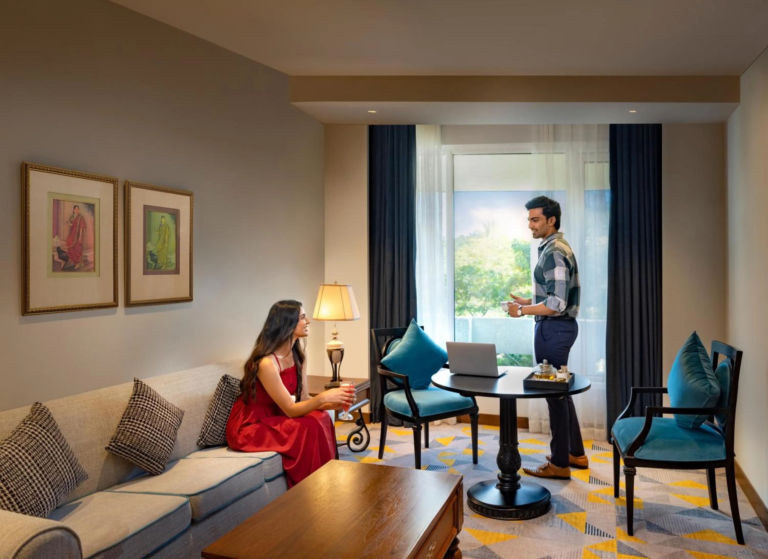 Living room in Welcomhotel by ITC Hotels, Cathedral Road, Chennai