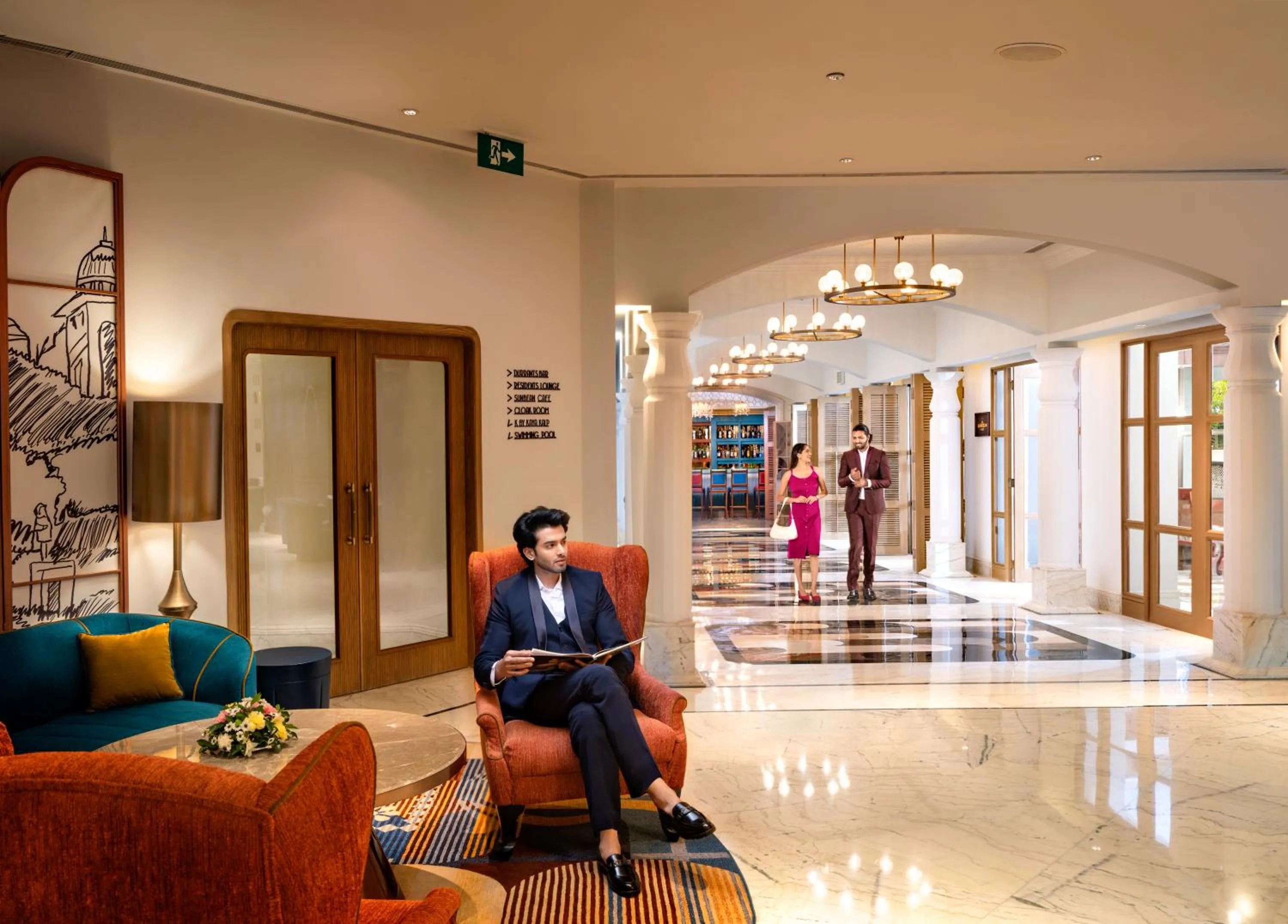 Lobby or reception in Welcomhotel by ITC Hotels, Cathedral Road, Chennai