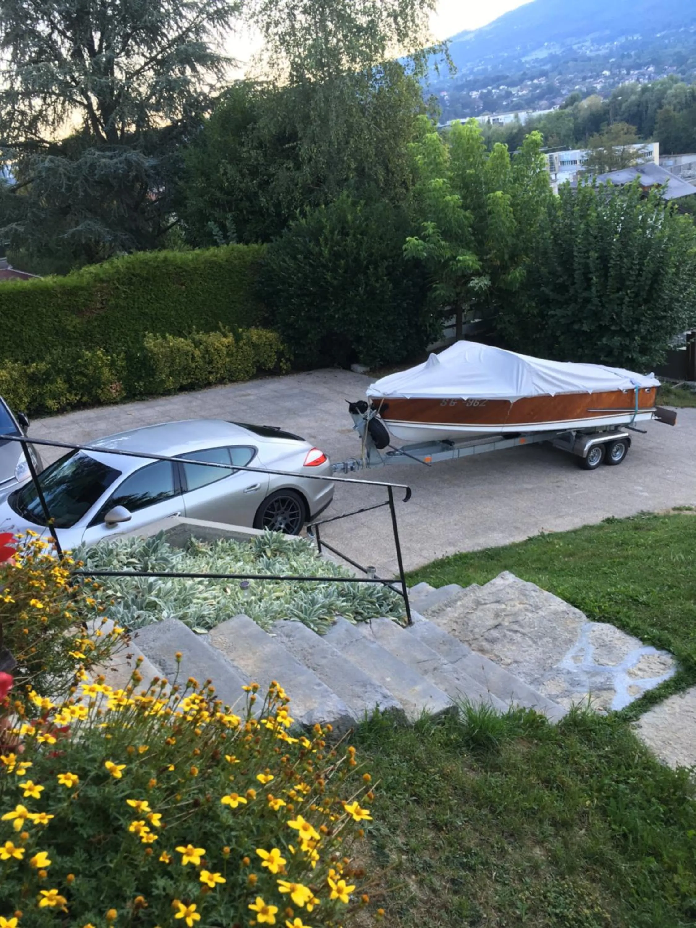 Parking in Demeure d'hôtes Les Irisynes