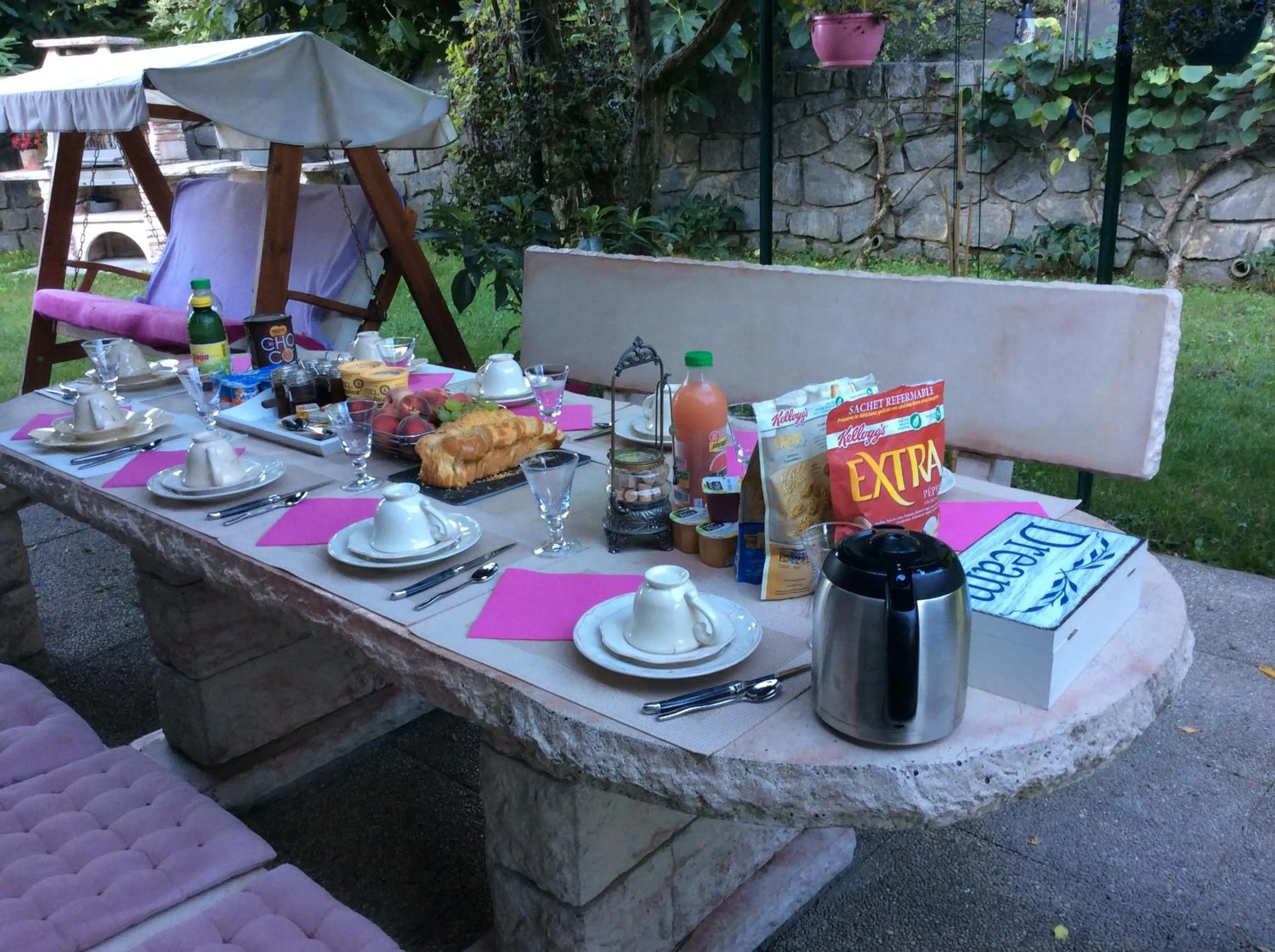 Breakfast in Demeure d'hôtes Les Irisynes