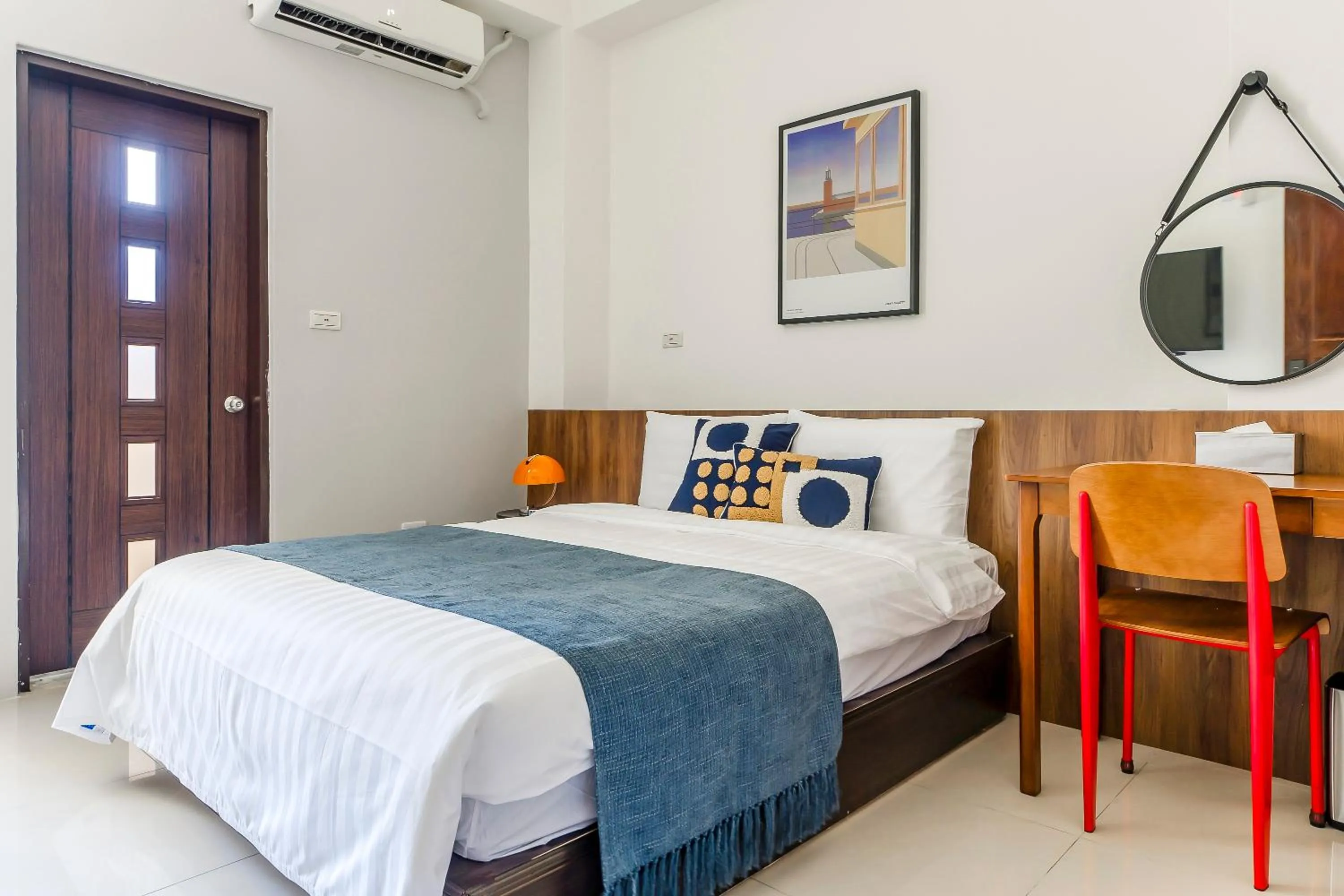 Bed in Oriental Blue Smart Stay