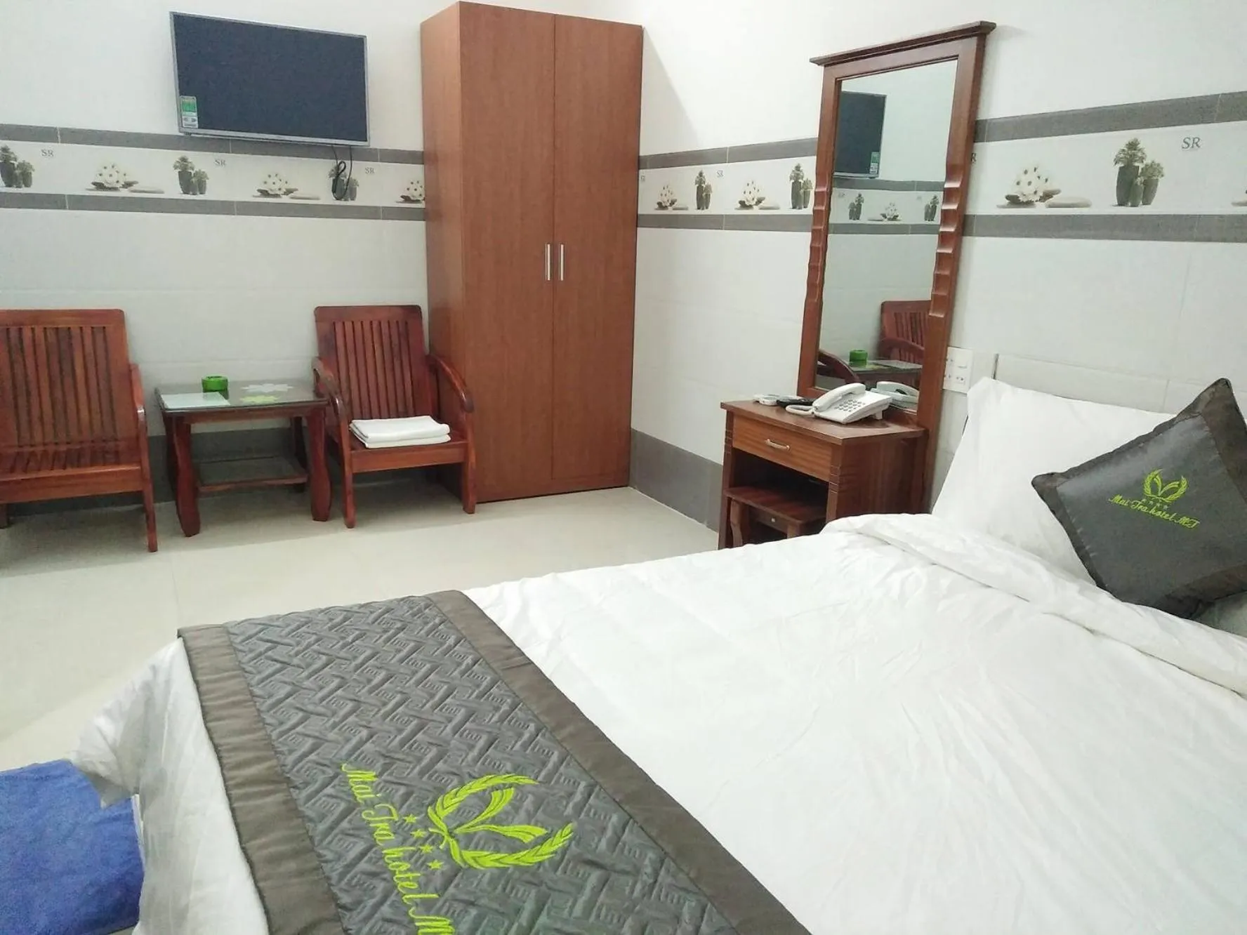 Bed in Mai Tra Hotel