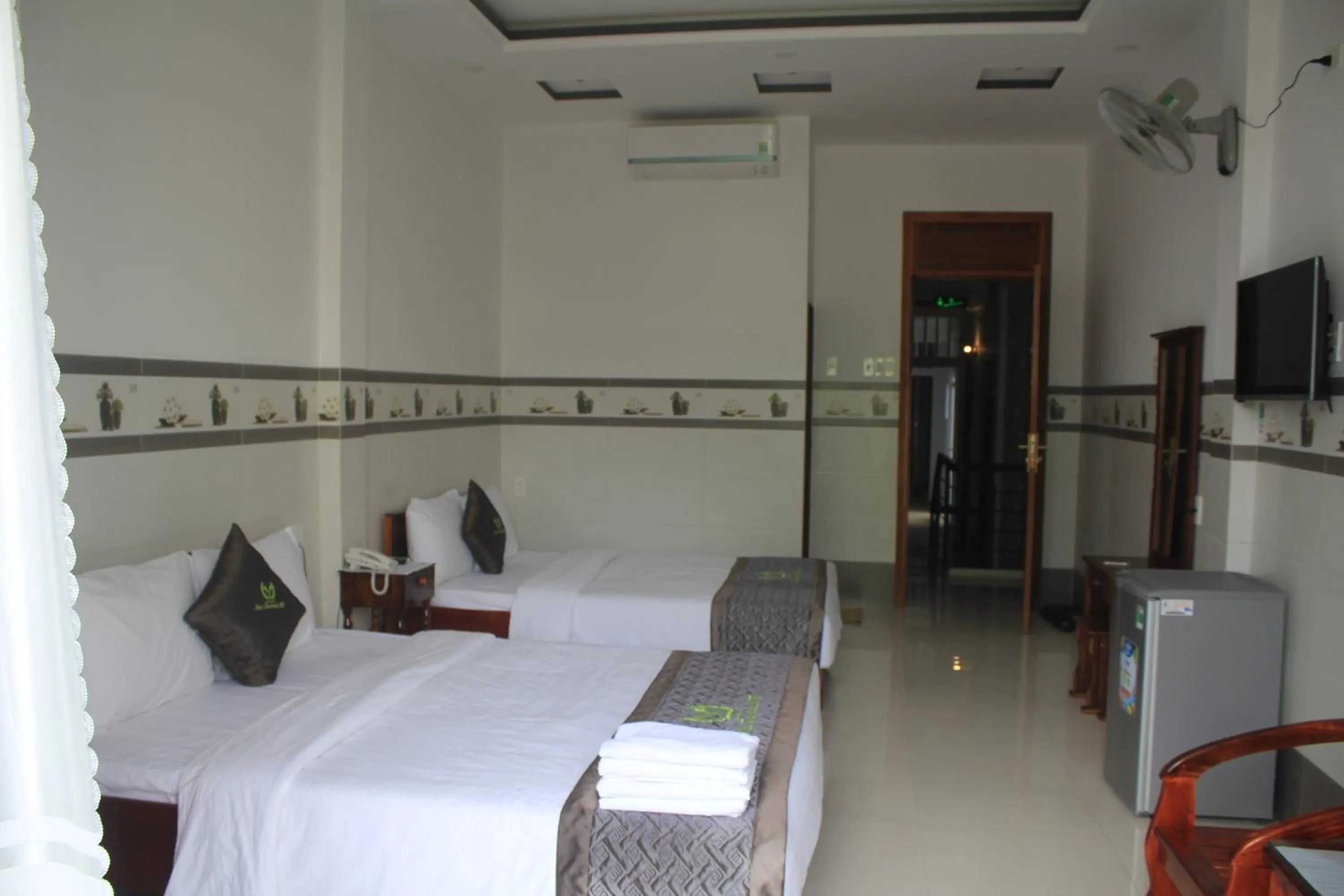 Bed in Mai Tra Hotel
