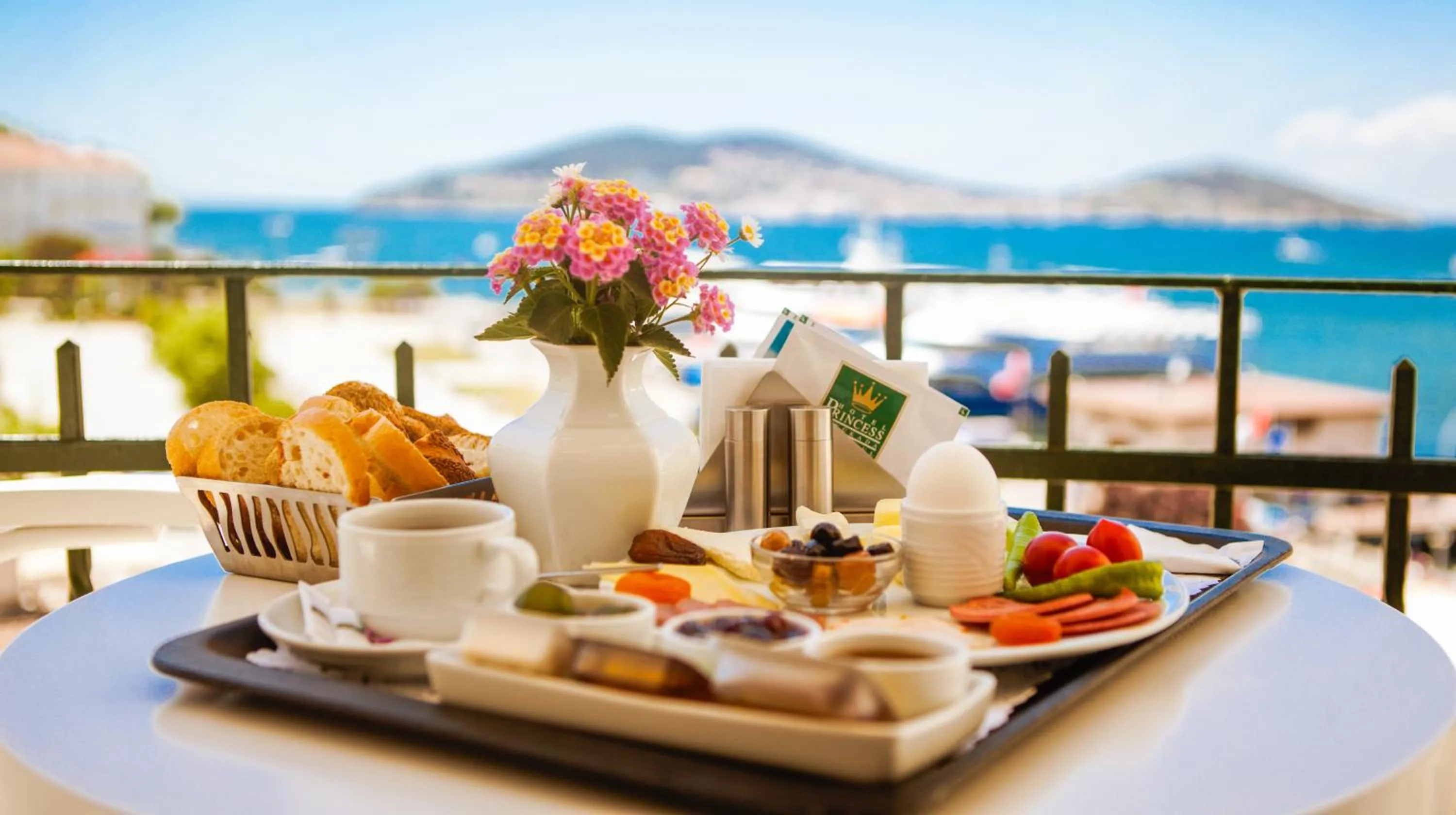 Buffet breakfast in Buyukada Princess Hotel