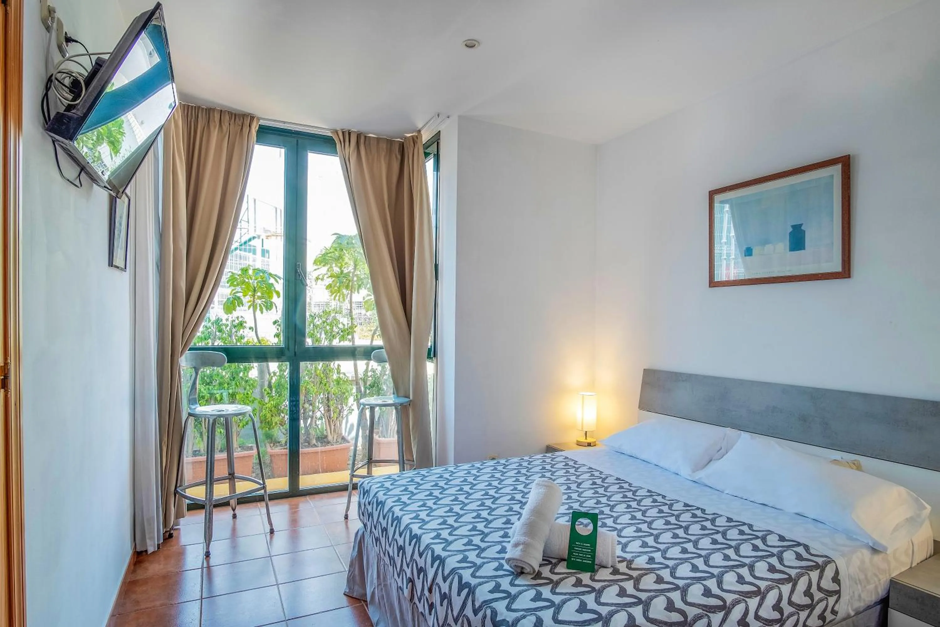 Bed in Hotel Doña Matilde