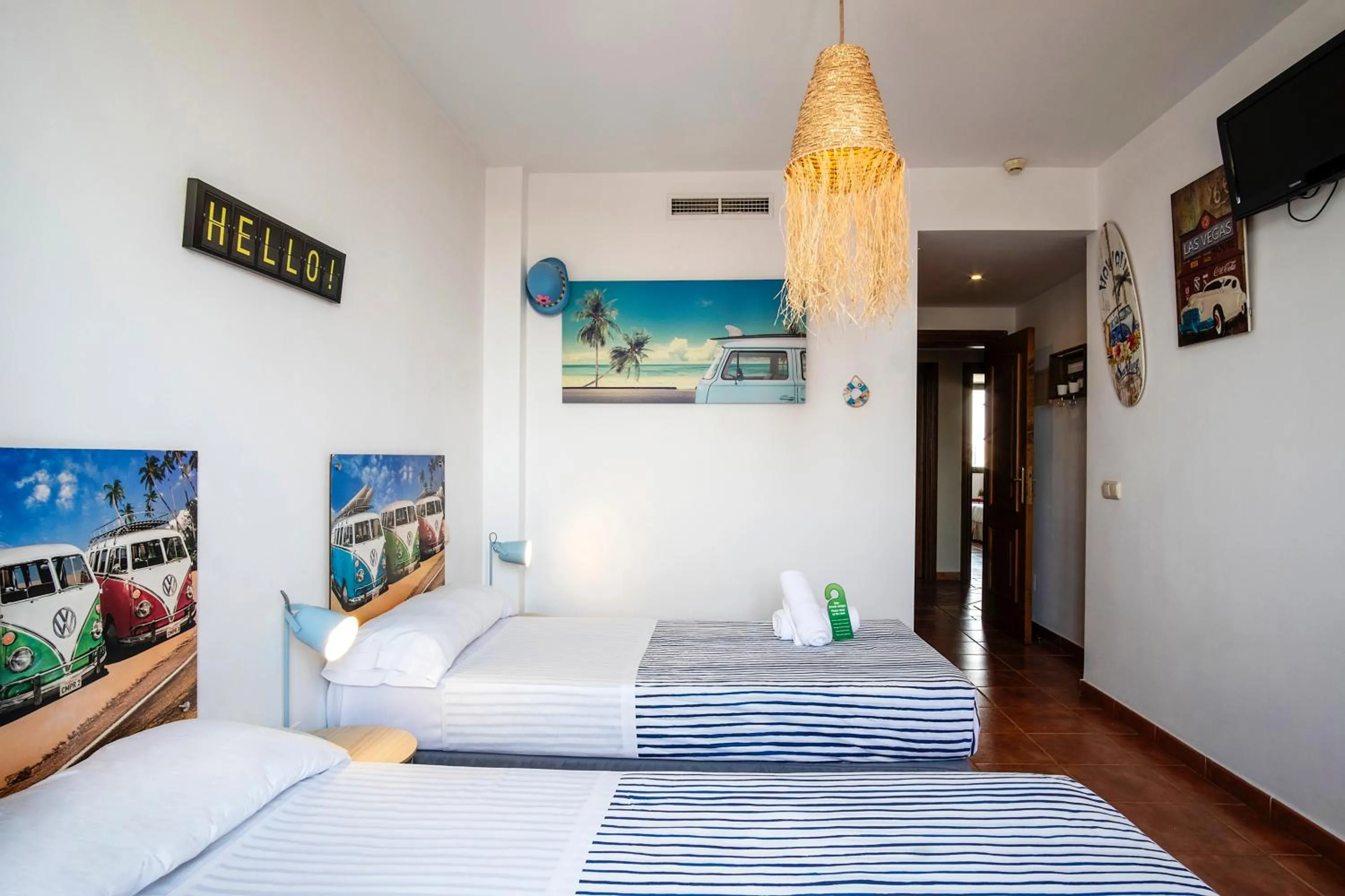 Bed in Hotel Doña Matilde