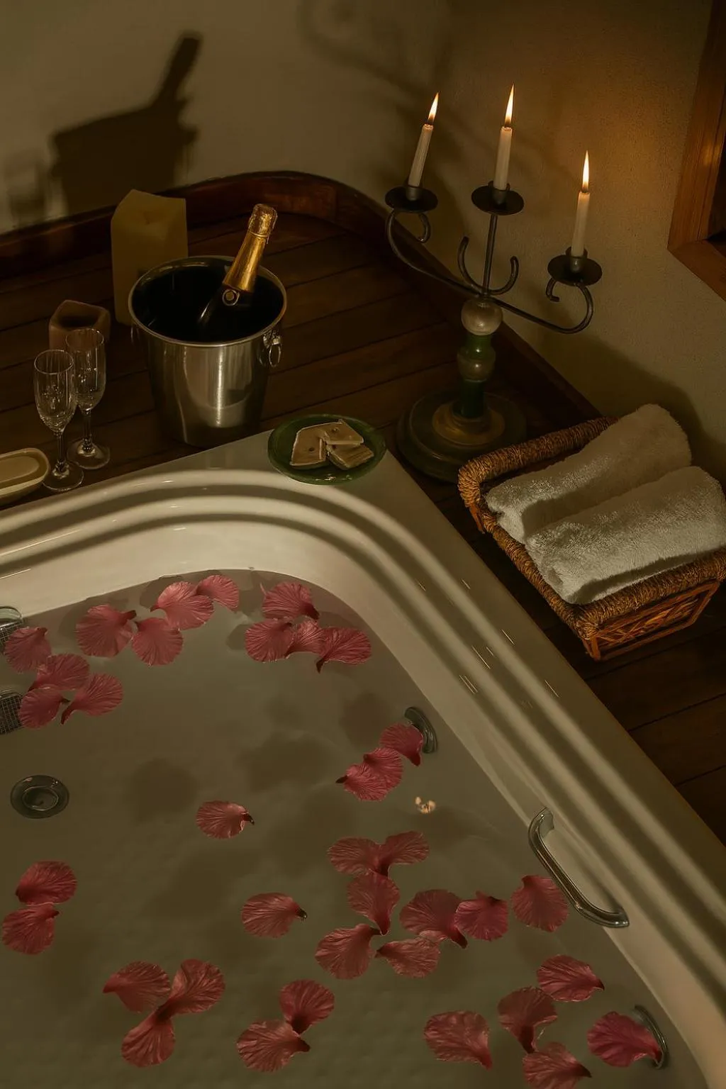 Hot Tub in Pousada Maya