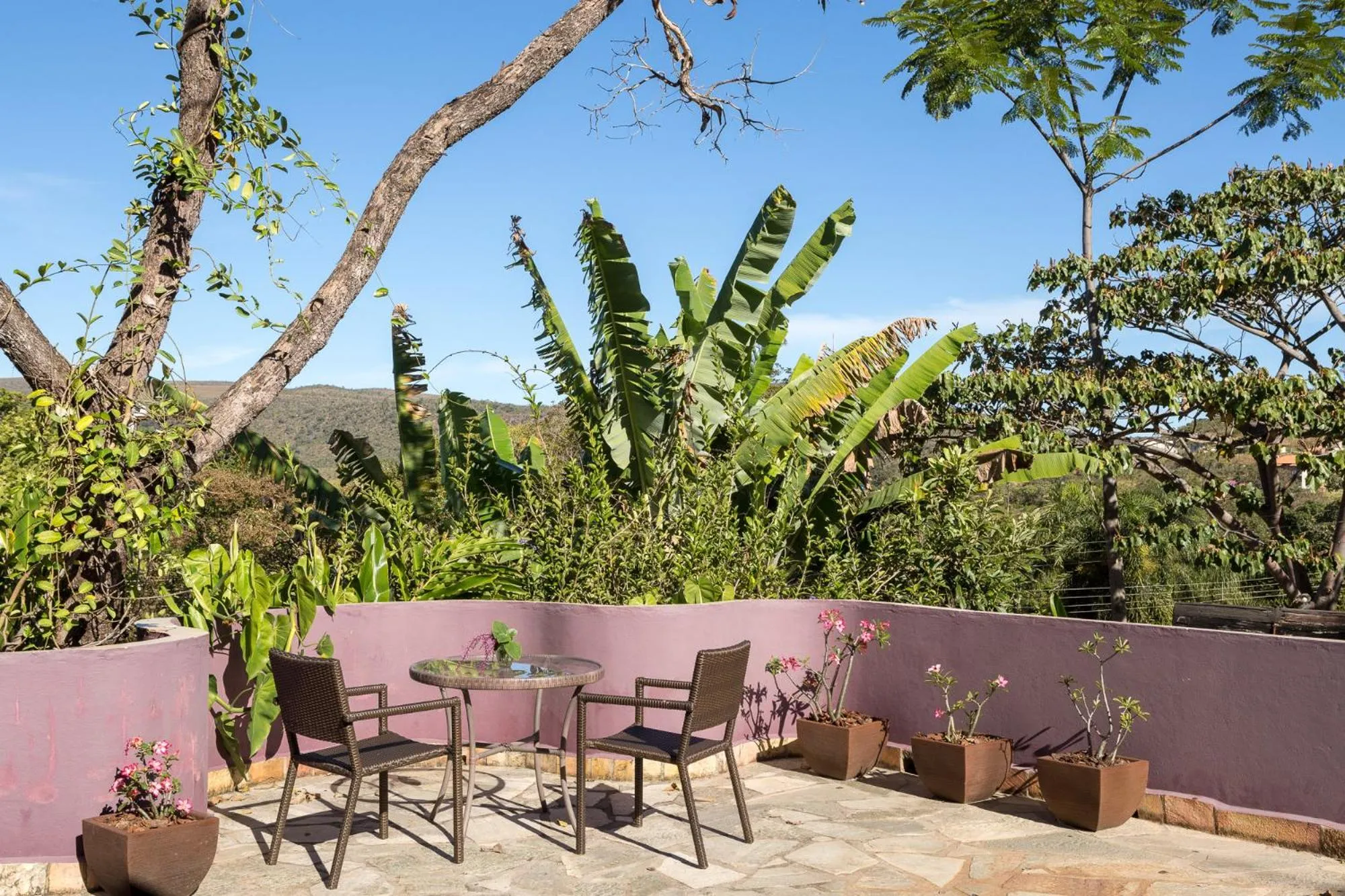 Balcony/Terrace in Pousada Maya