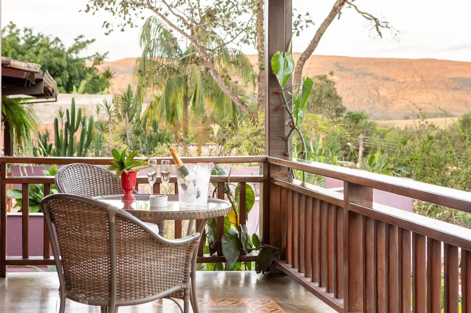 Natural landscape in Pousada Maya