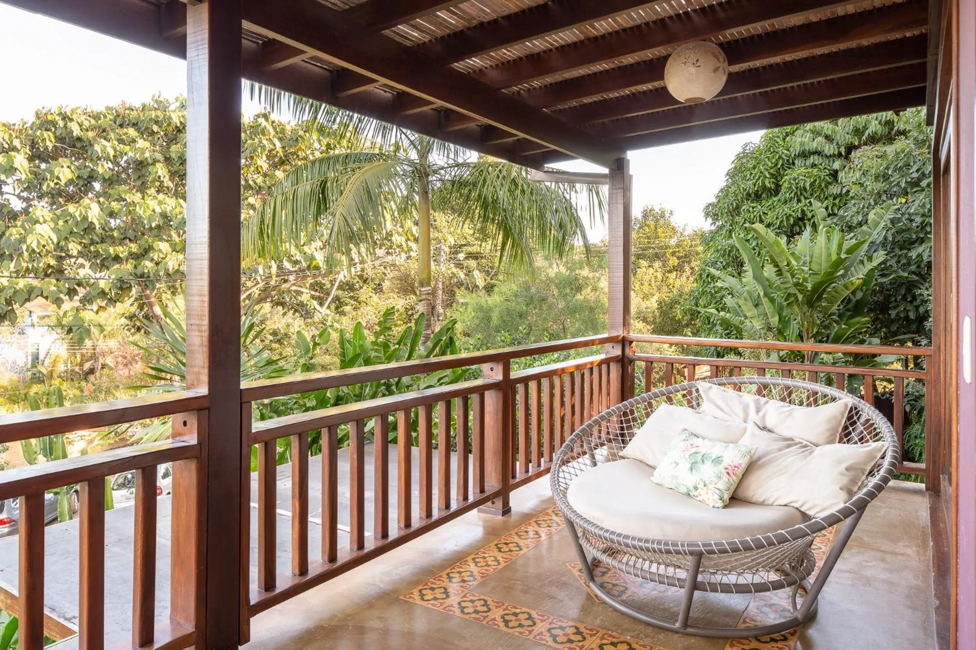 Balcony/Terrace in Pousada Maya