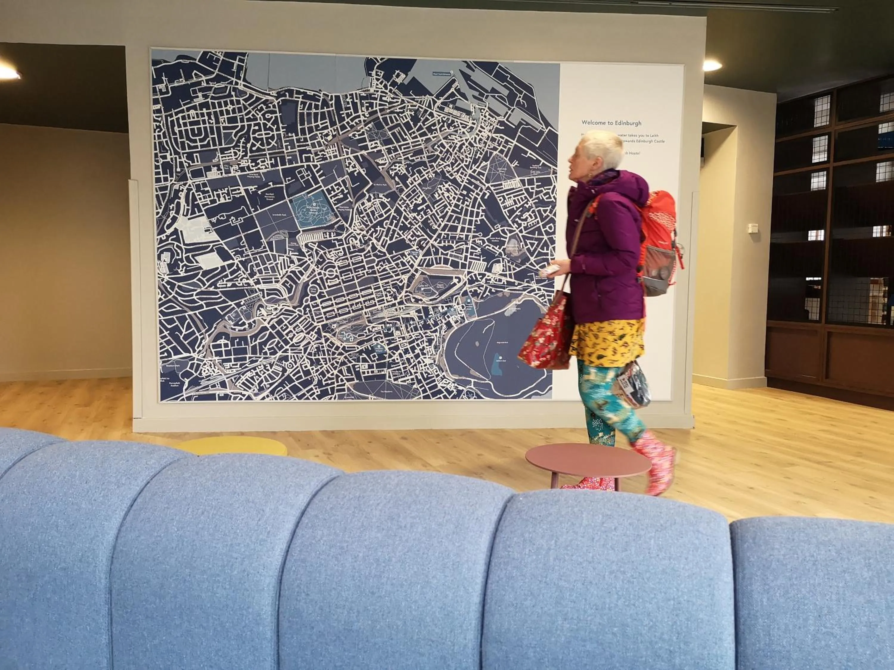 People in Edinburgh Central Accommodation