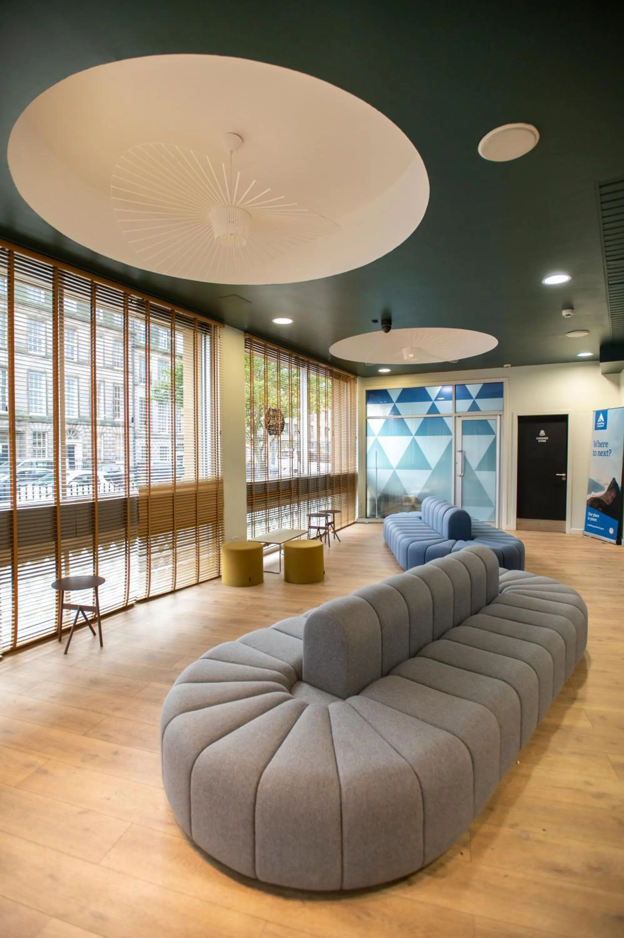 Lobby or reception in Edinburgh Central Accommodation