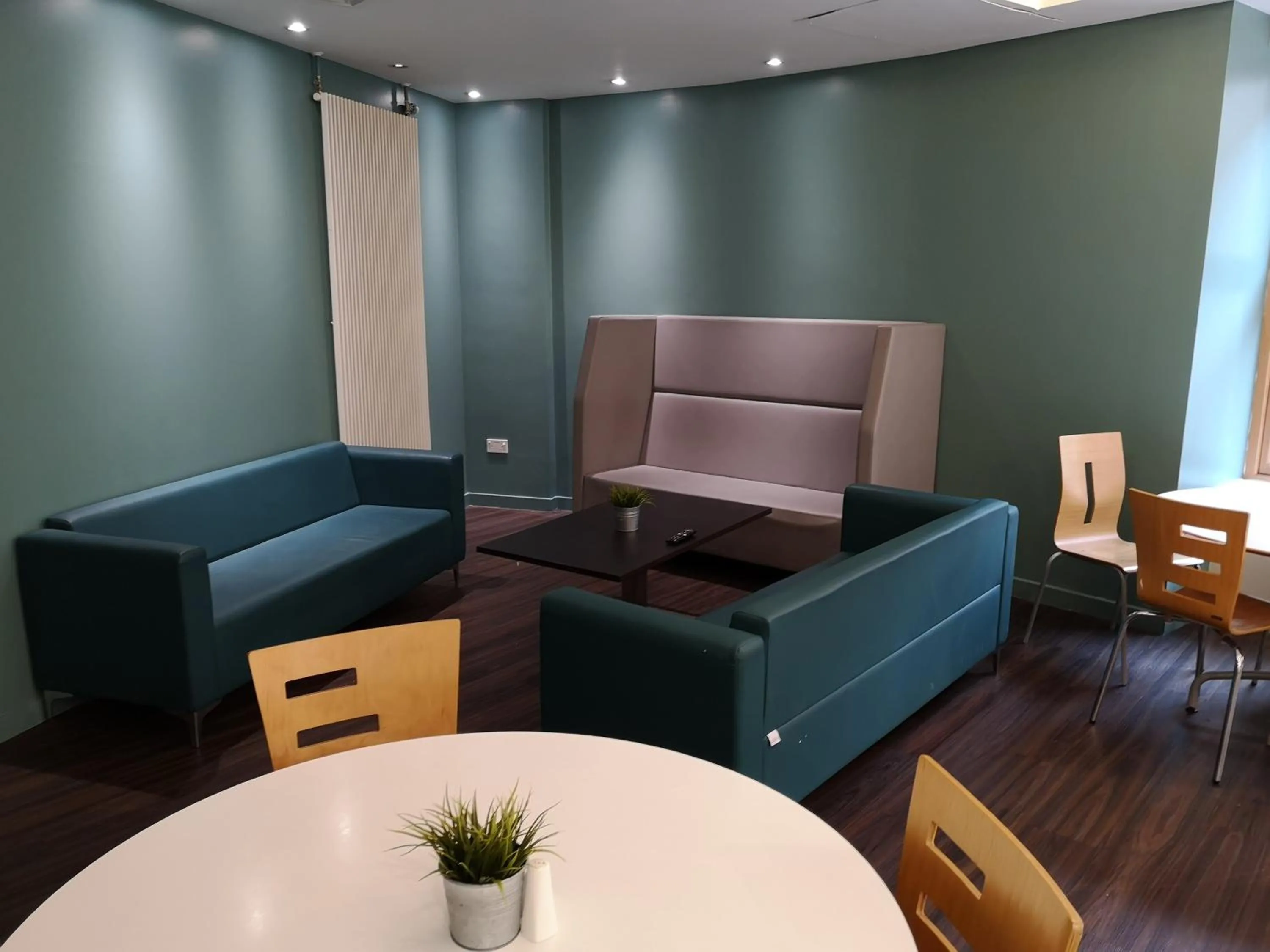 Seating area in Edinburgh Central Accommodation