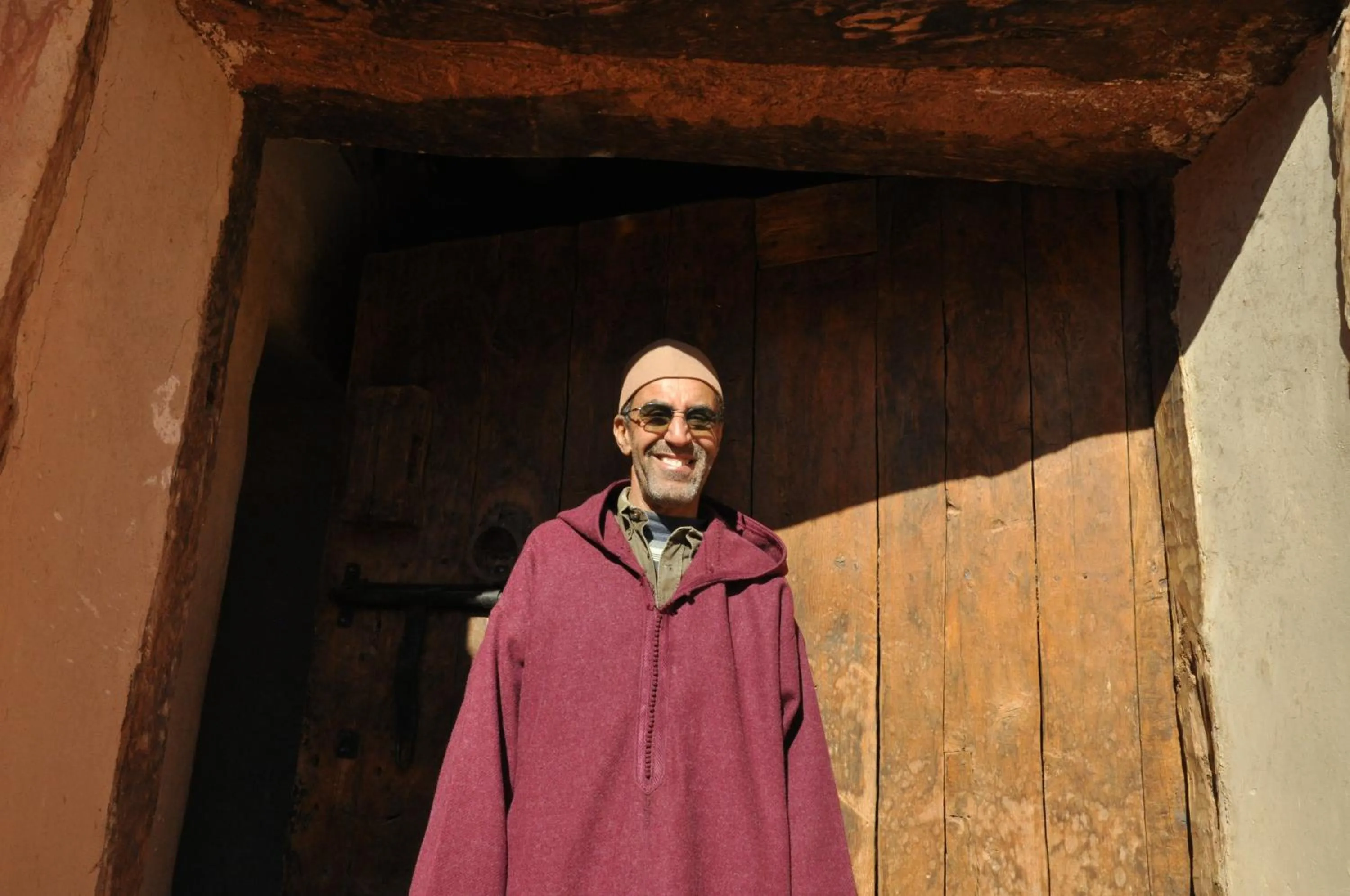 Staff in Kasbah Tigmi N'Oufella