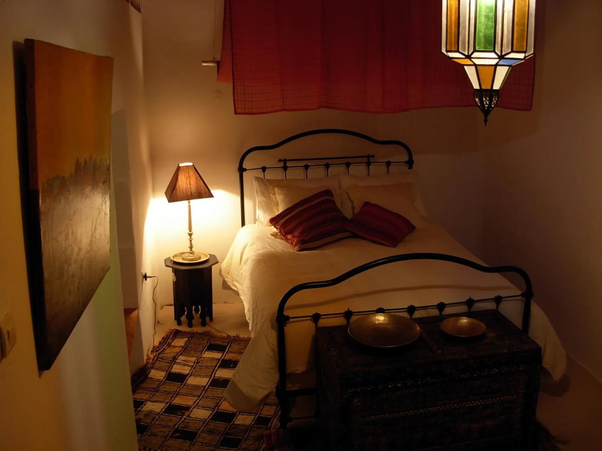 Bed in Kasbah Tigmi N'Oufella