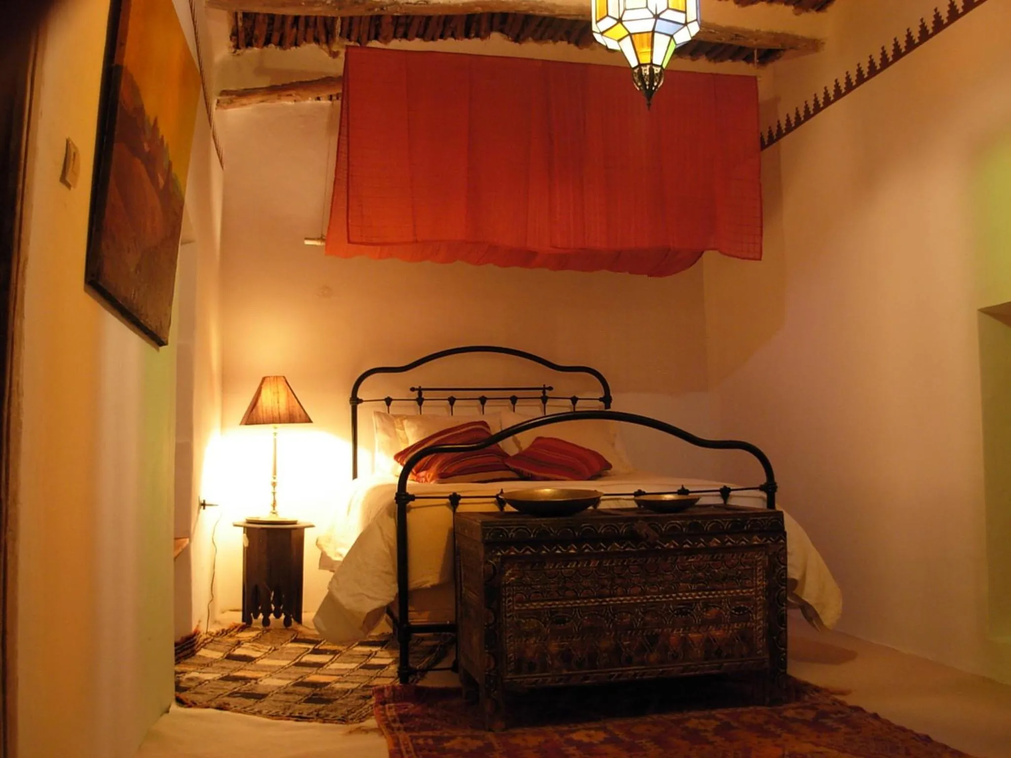 Bed in Kasbah Tigmi N'Oufella