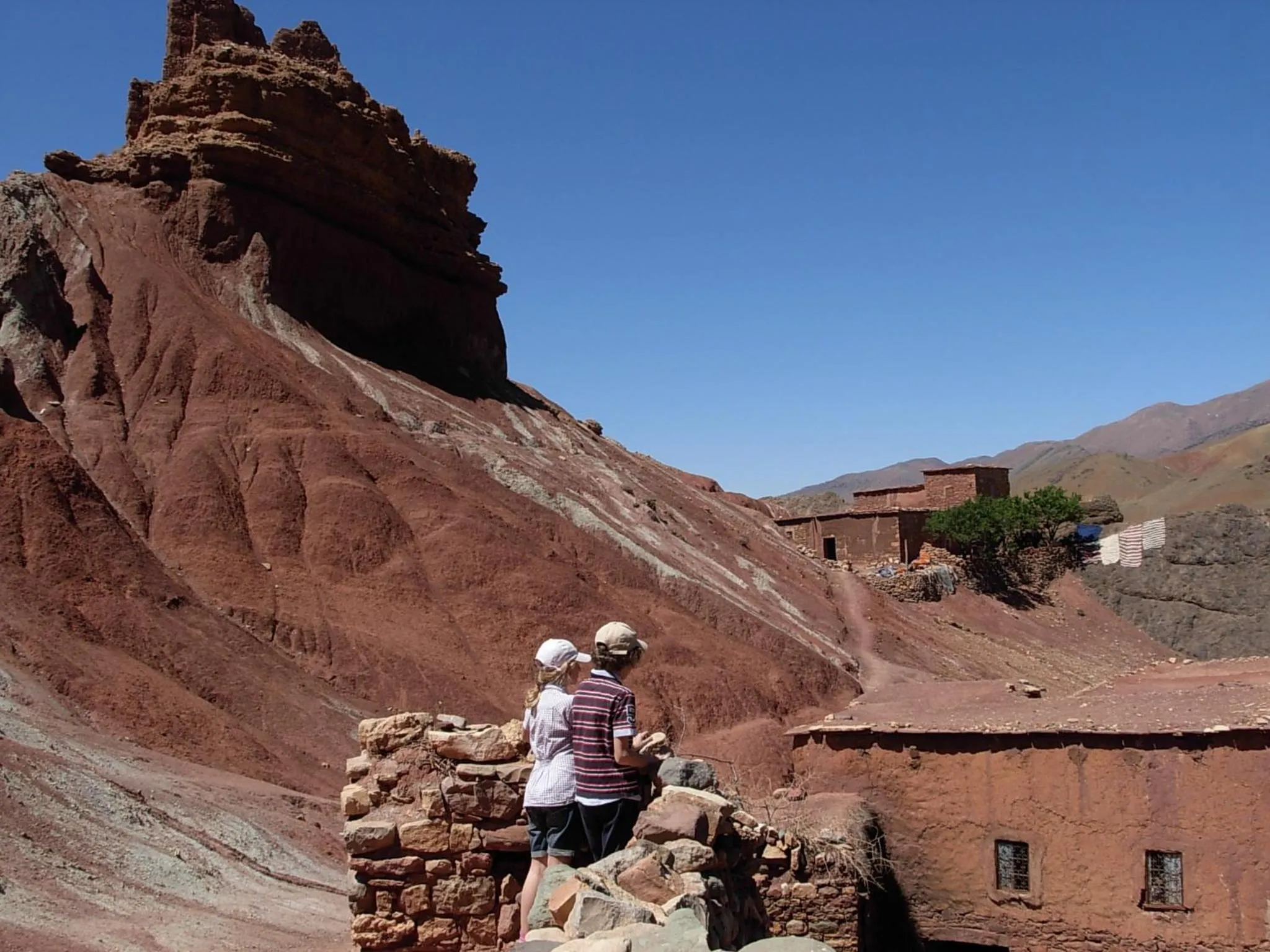 Hiking in Kasbah Tigmi N'Oufella