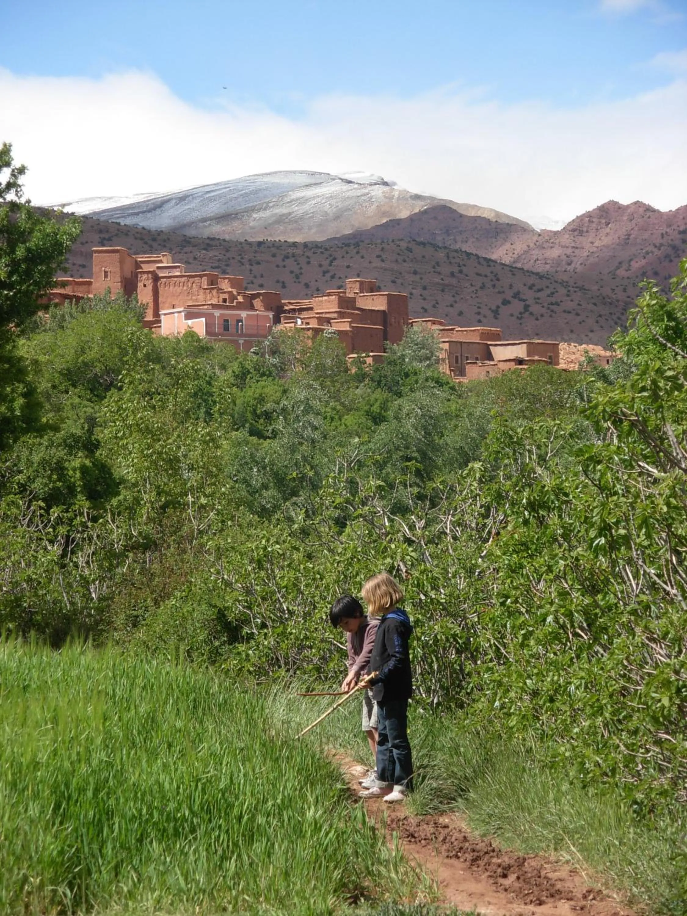 Hiking in Kasbah Tigmi N'Oufella