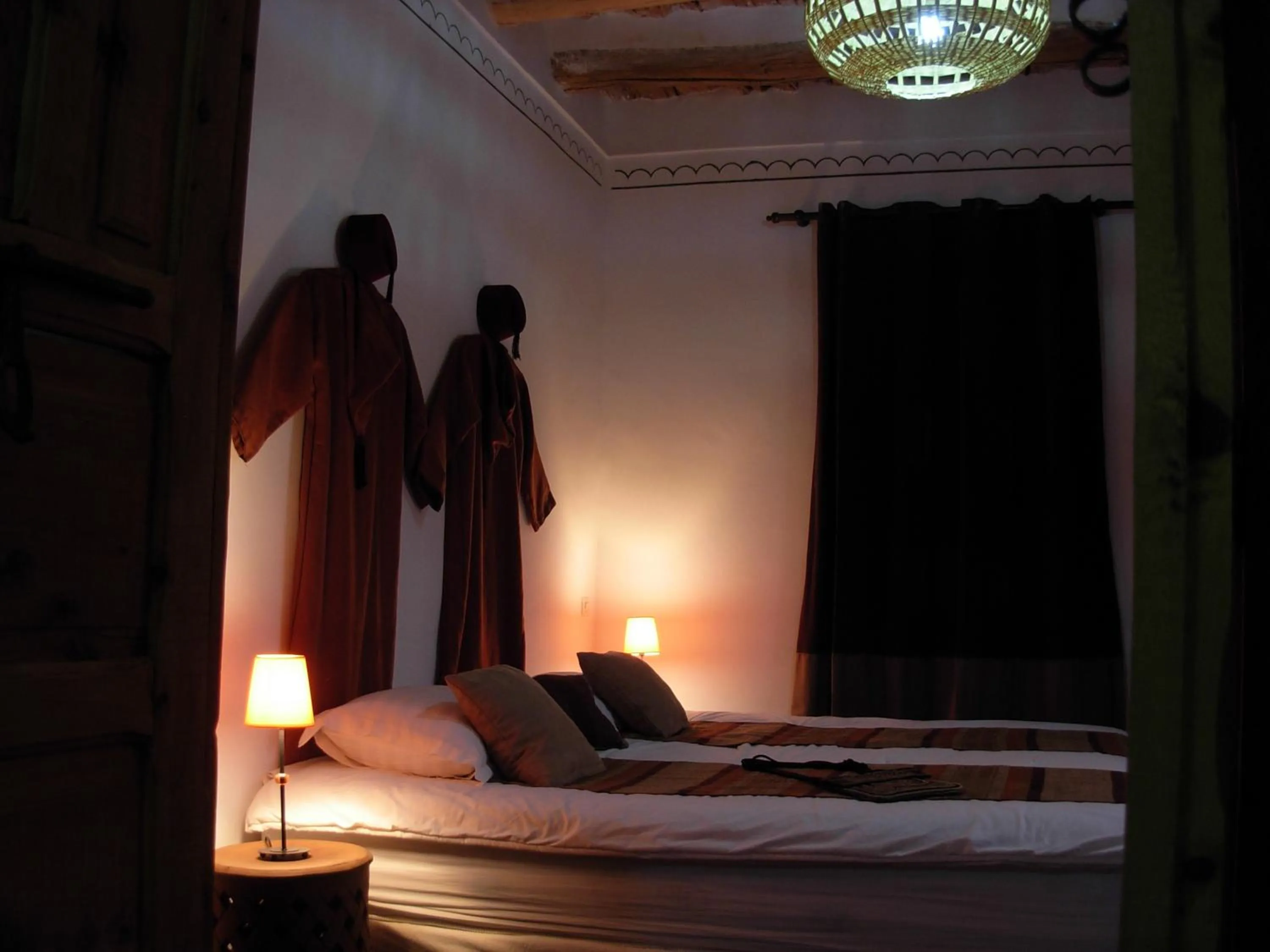 Bed in Kasbah Tigmi N'Oufella