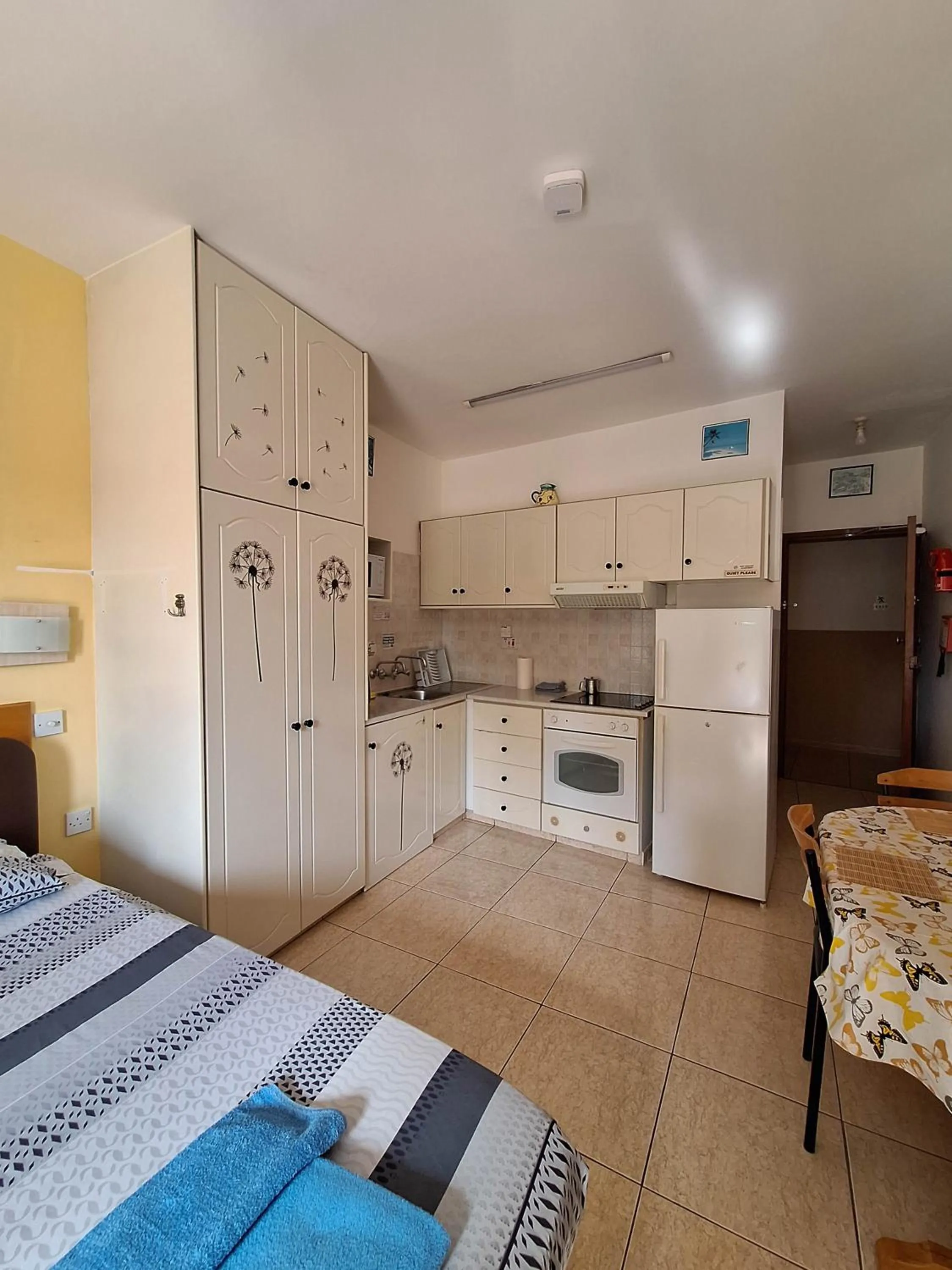 Bed in Apollonia Hotel Apartments