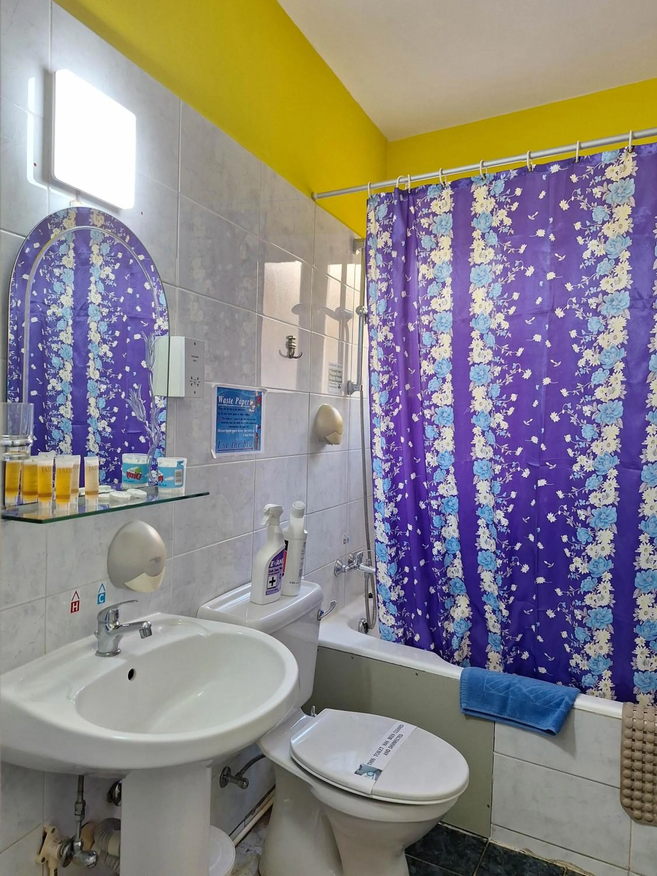 Shower in Apollonia Hotel Apartments