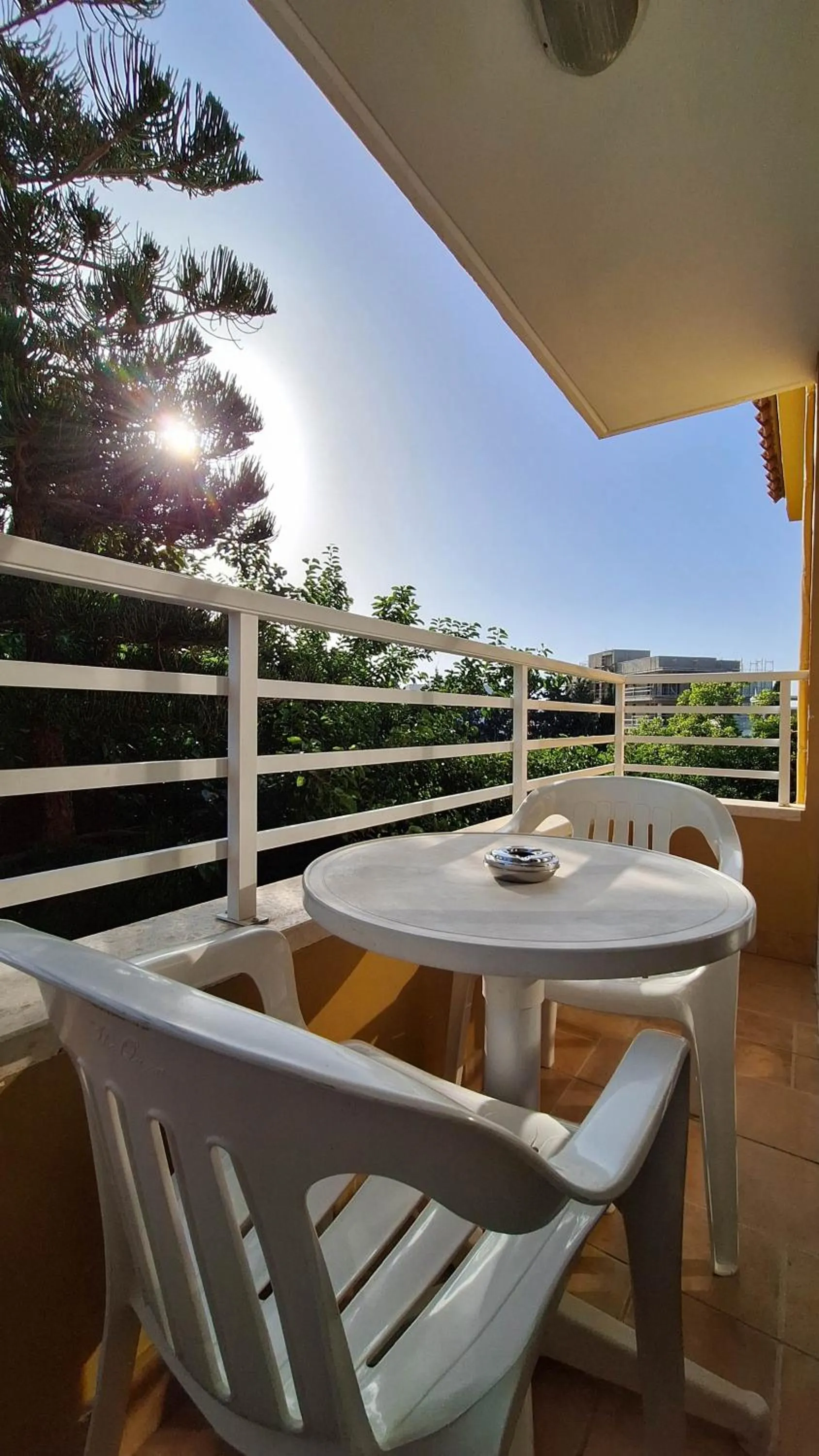 Patio in Apollonia Hotel Apartments