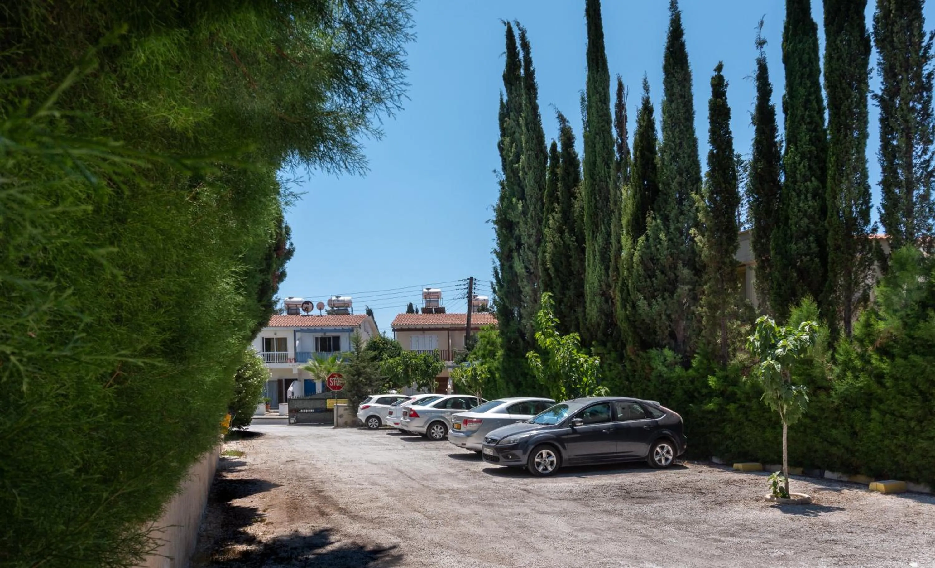 Property building in Apollonia Hotel Apartments