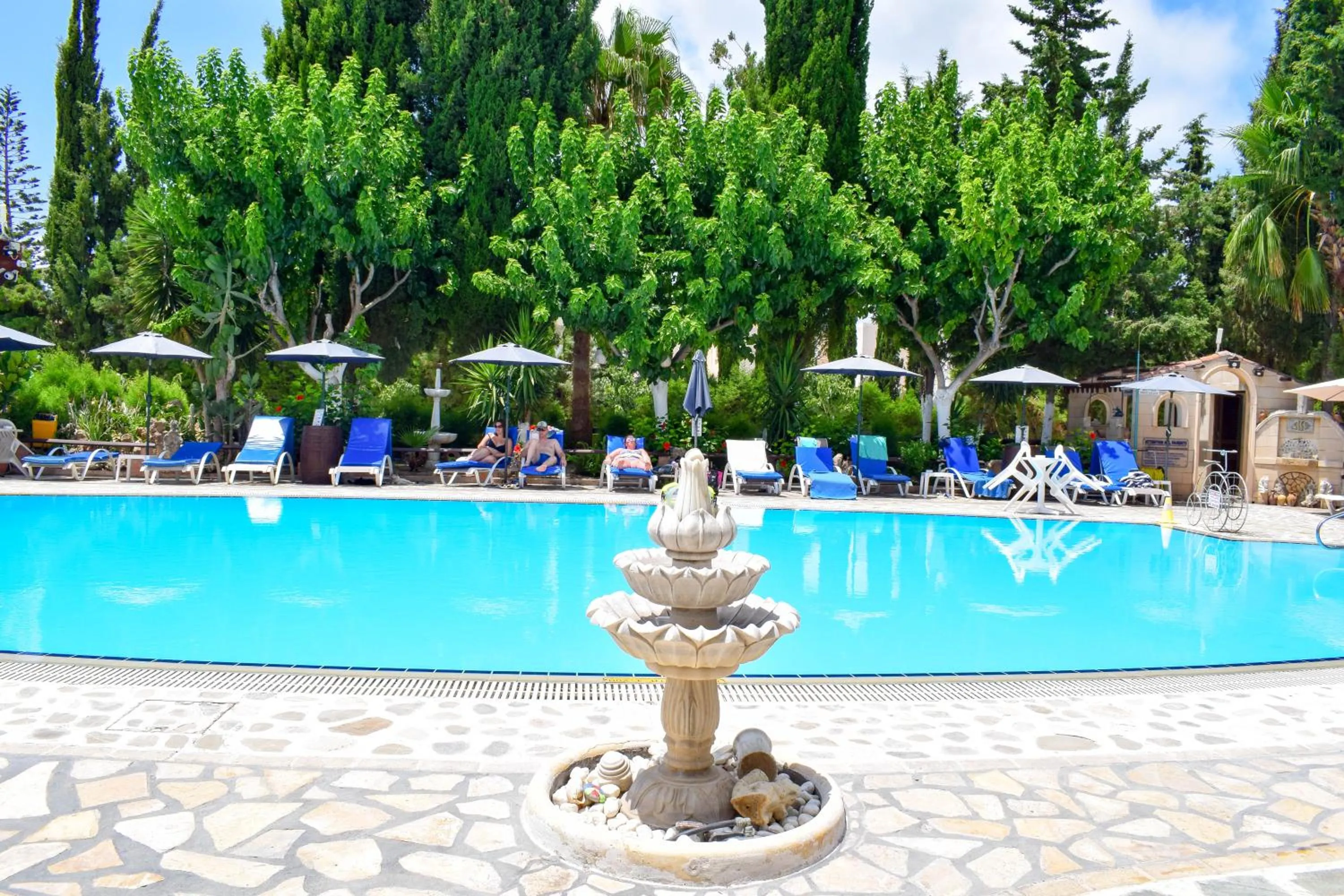 Property building in Apollonia Hotel Apartments