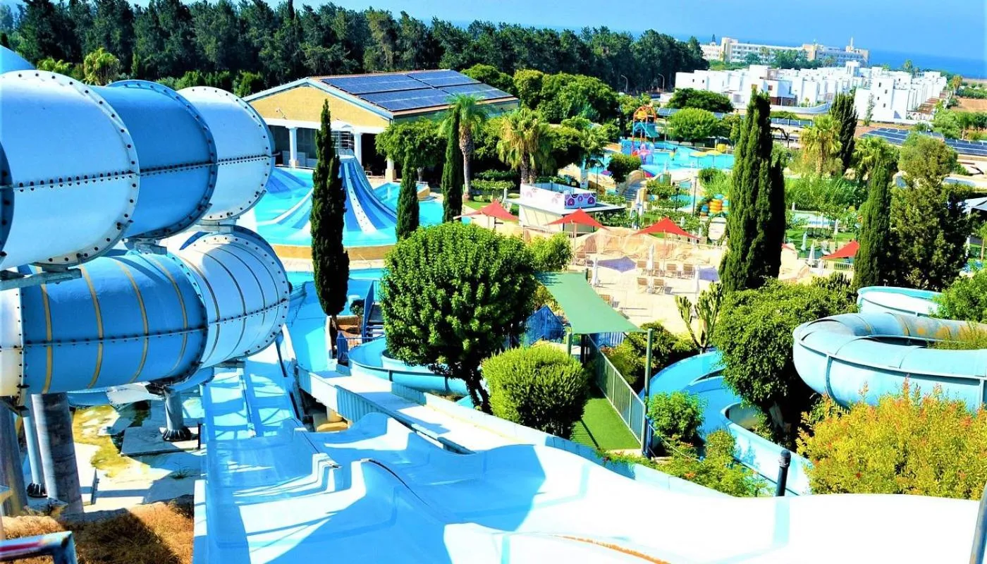 Aqua park in Apollonia Hotel Apartments